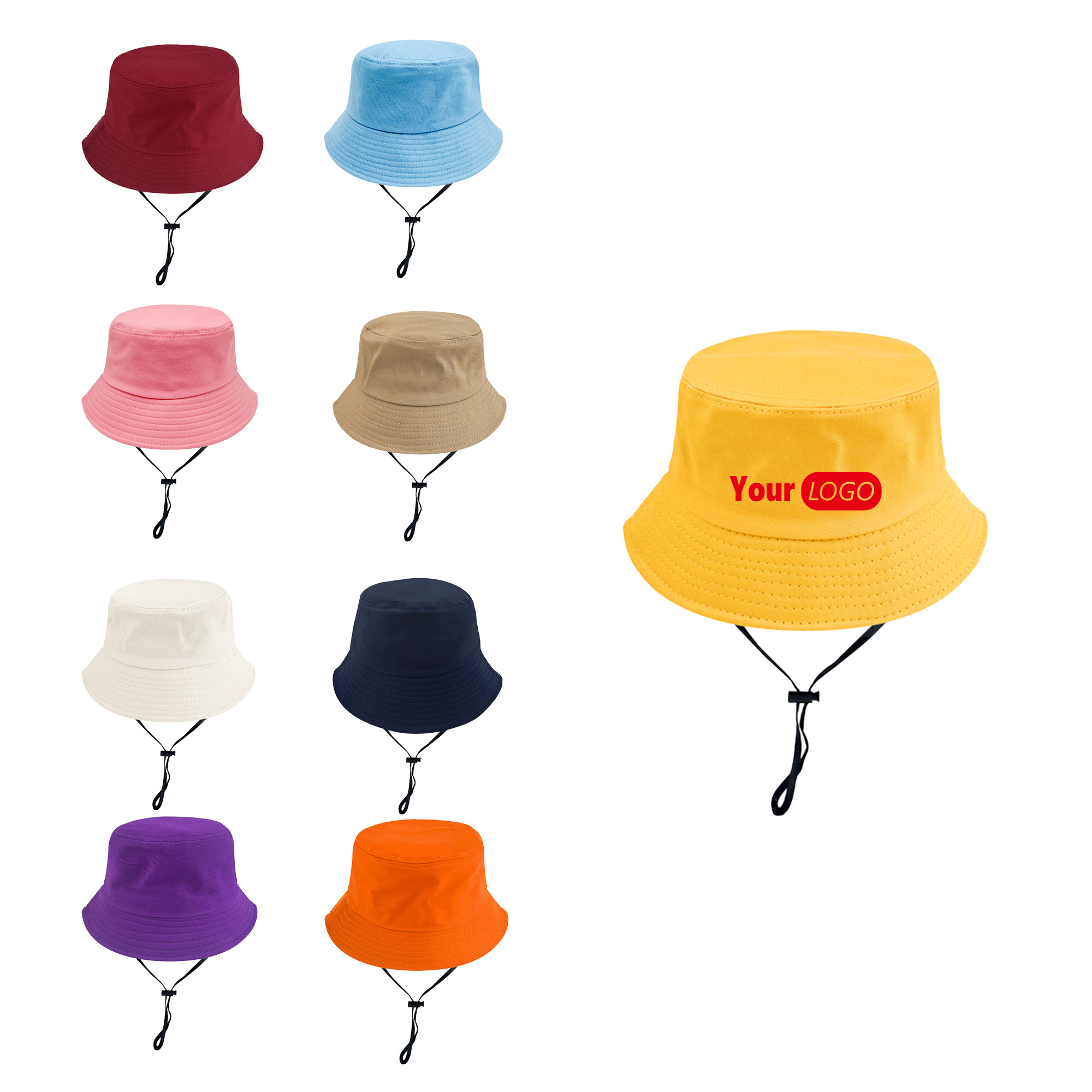 Cotton Fisher Cap Family Matching Sunproof Hiking Accessory 5
