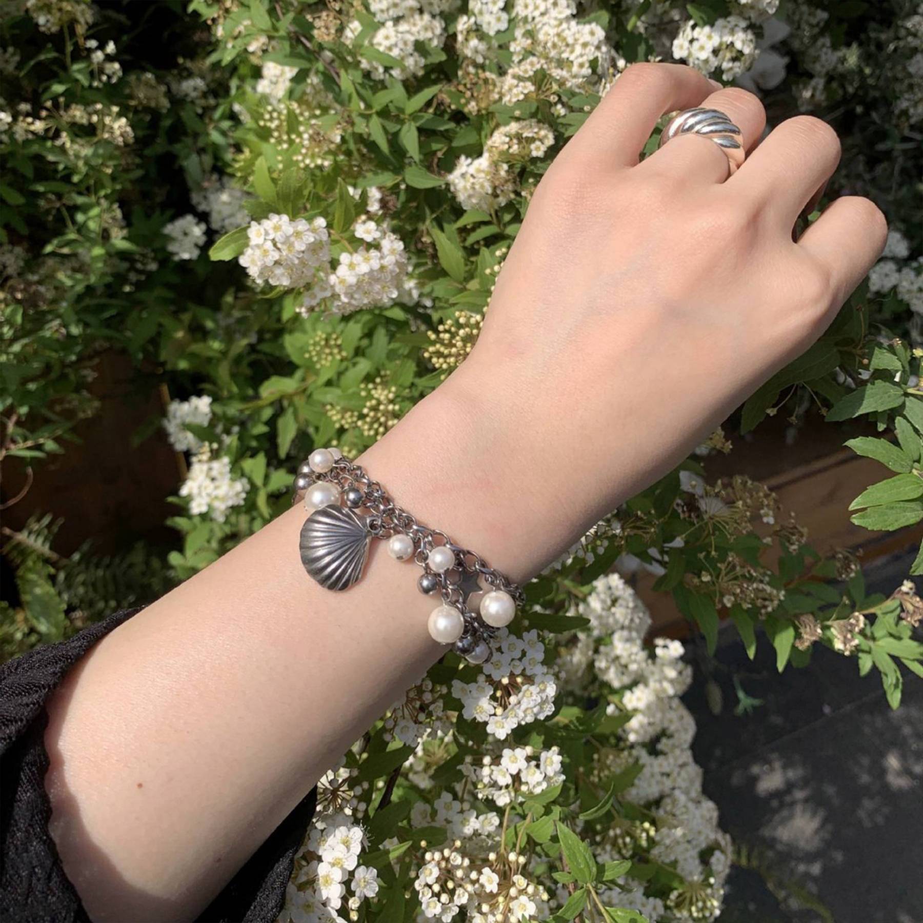 Alloy Fashion shell pendant bracelet 5