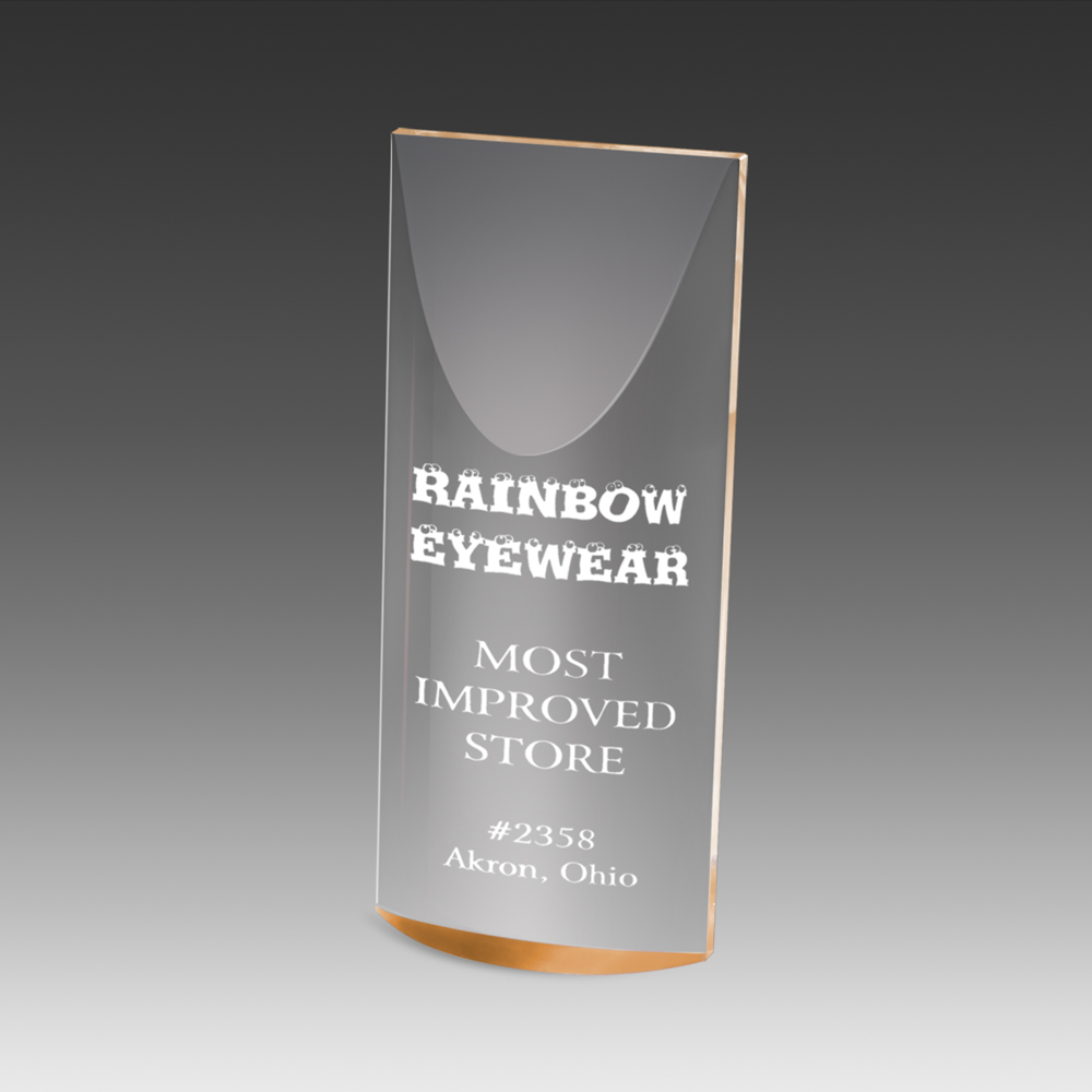 StarLite Tower Award (3"x8"x1") 1