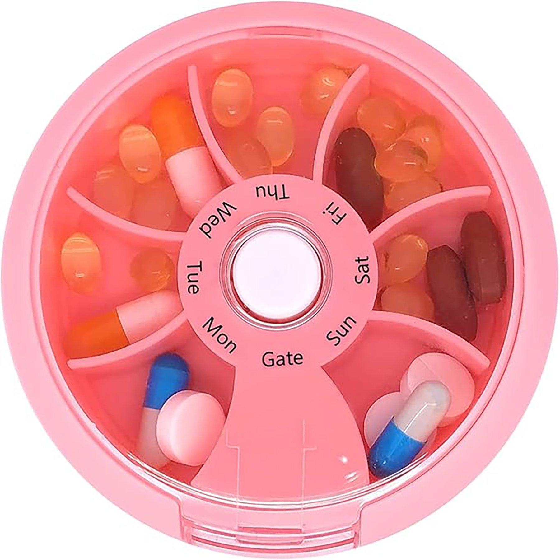 7 Day Portable Mini Travel Pill Box 3