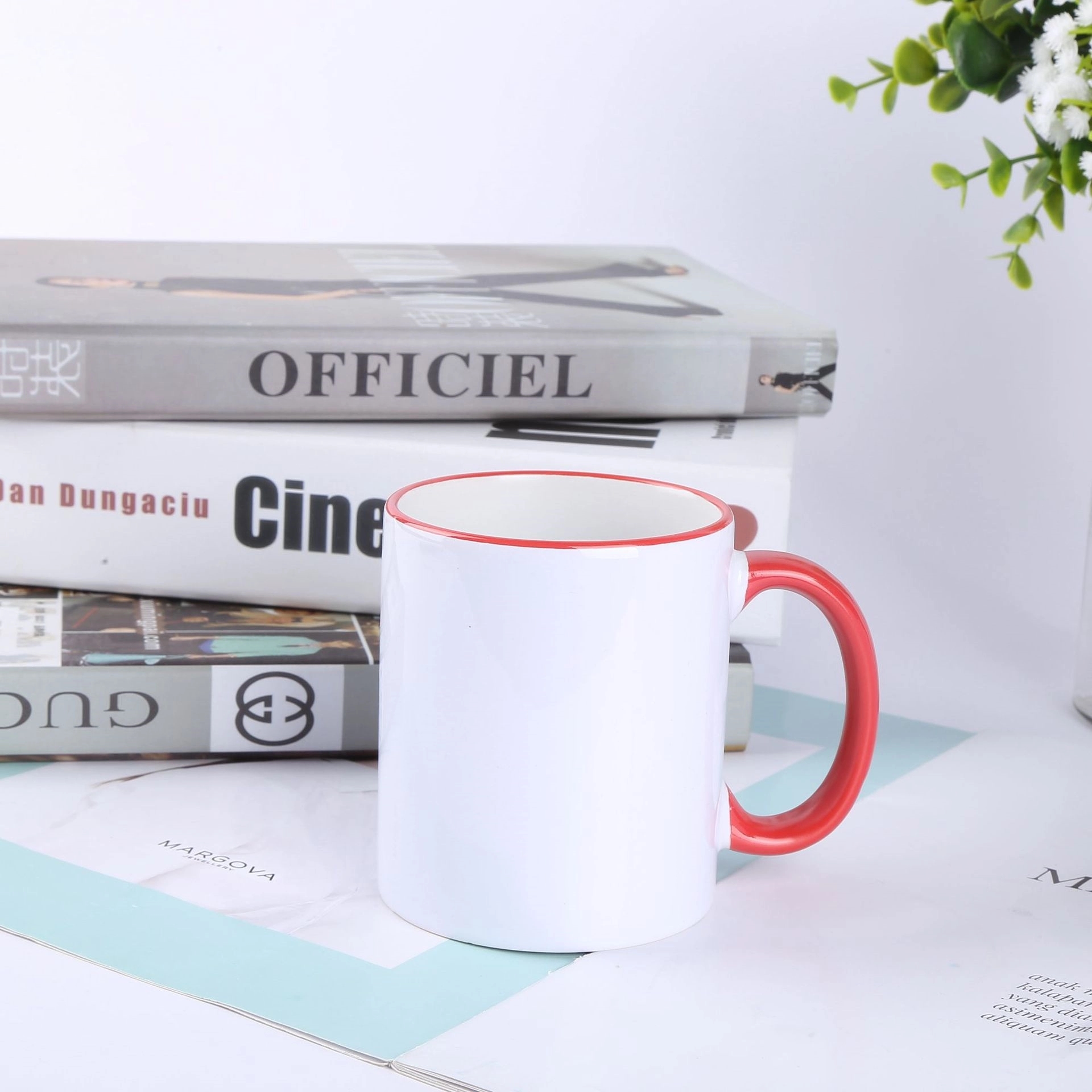 Custom 12 Oz Ceramic Coffee Mug 6