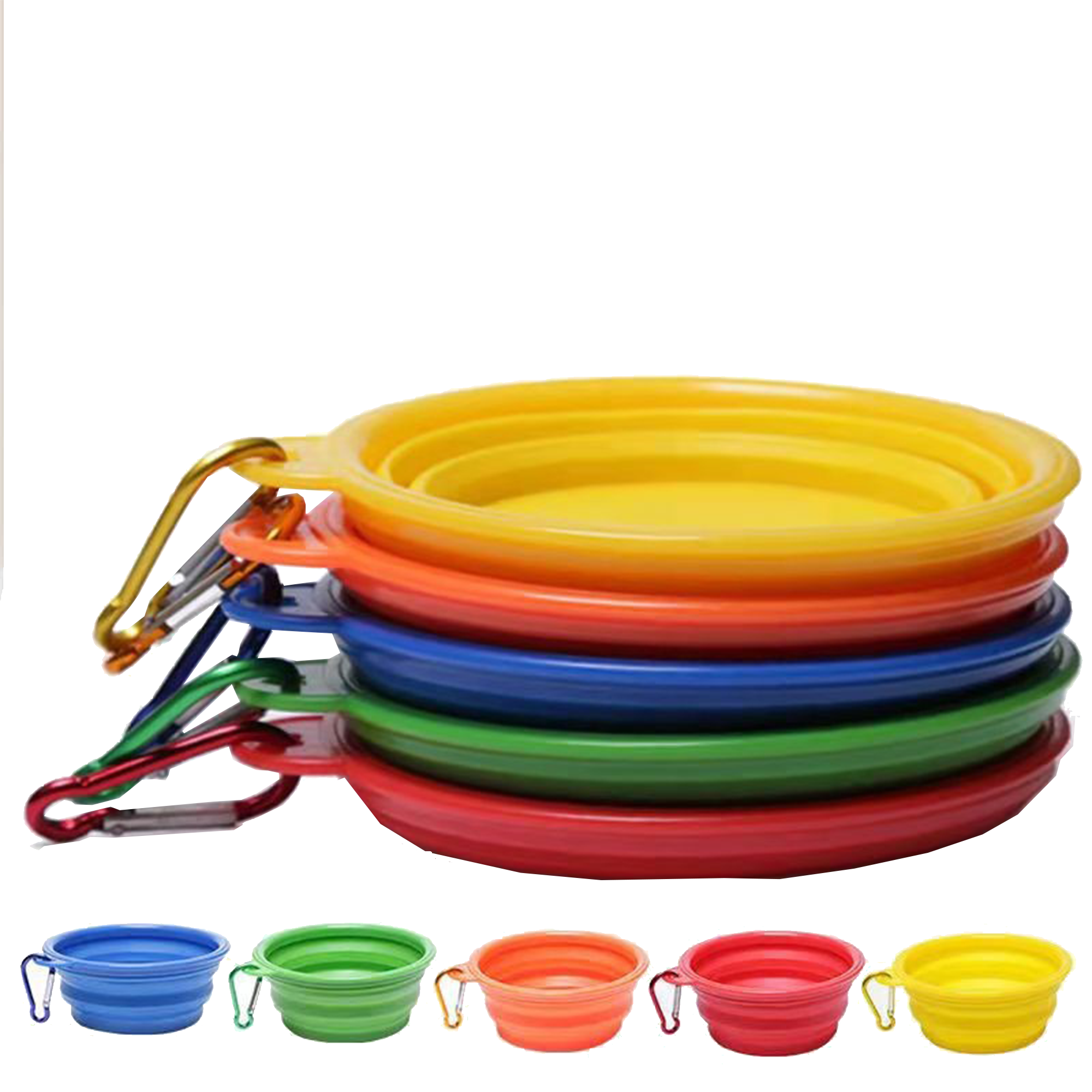 Silicone Collapsible Pet Bowl 2