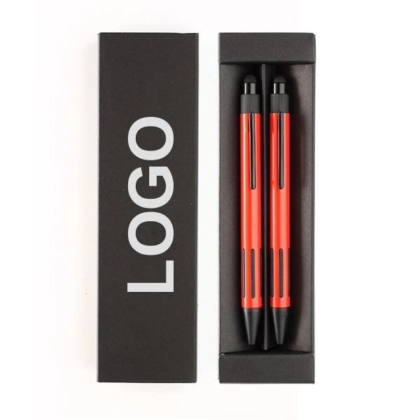 Metal Pen with stylus in box 4