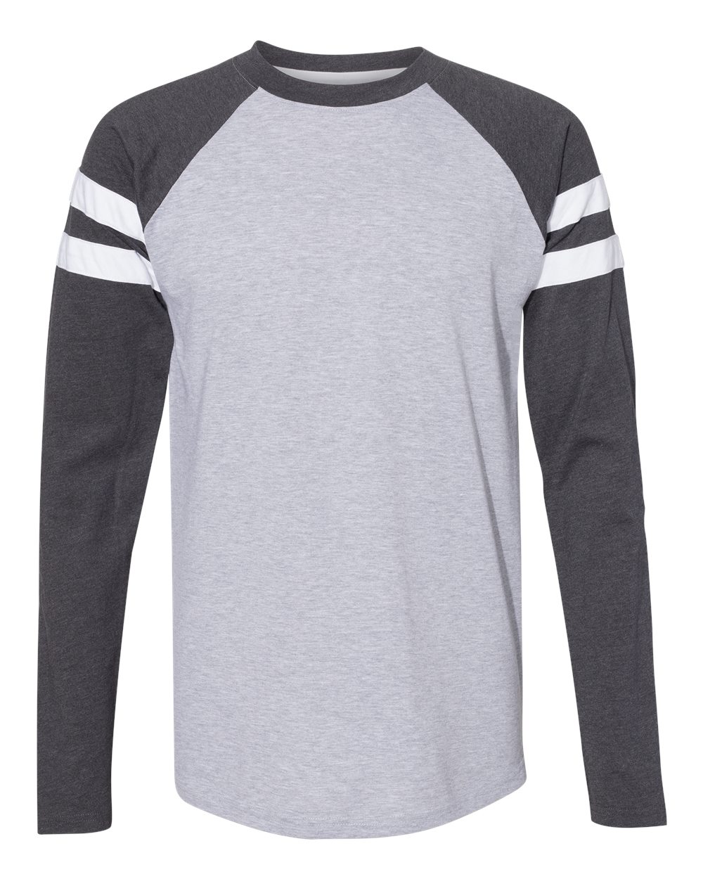 Unisex Fine Jersey Mash Up Long Sleeve Tee - 6934 29