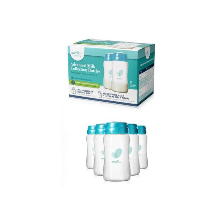 Milk Collection Bottles 5oz 6pk 2