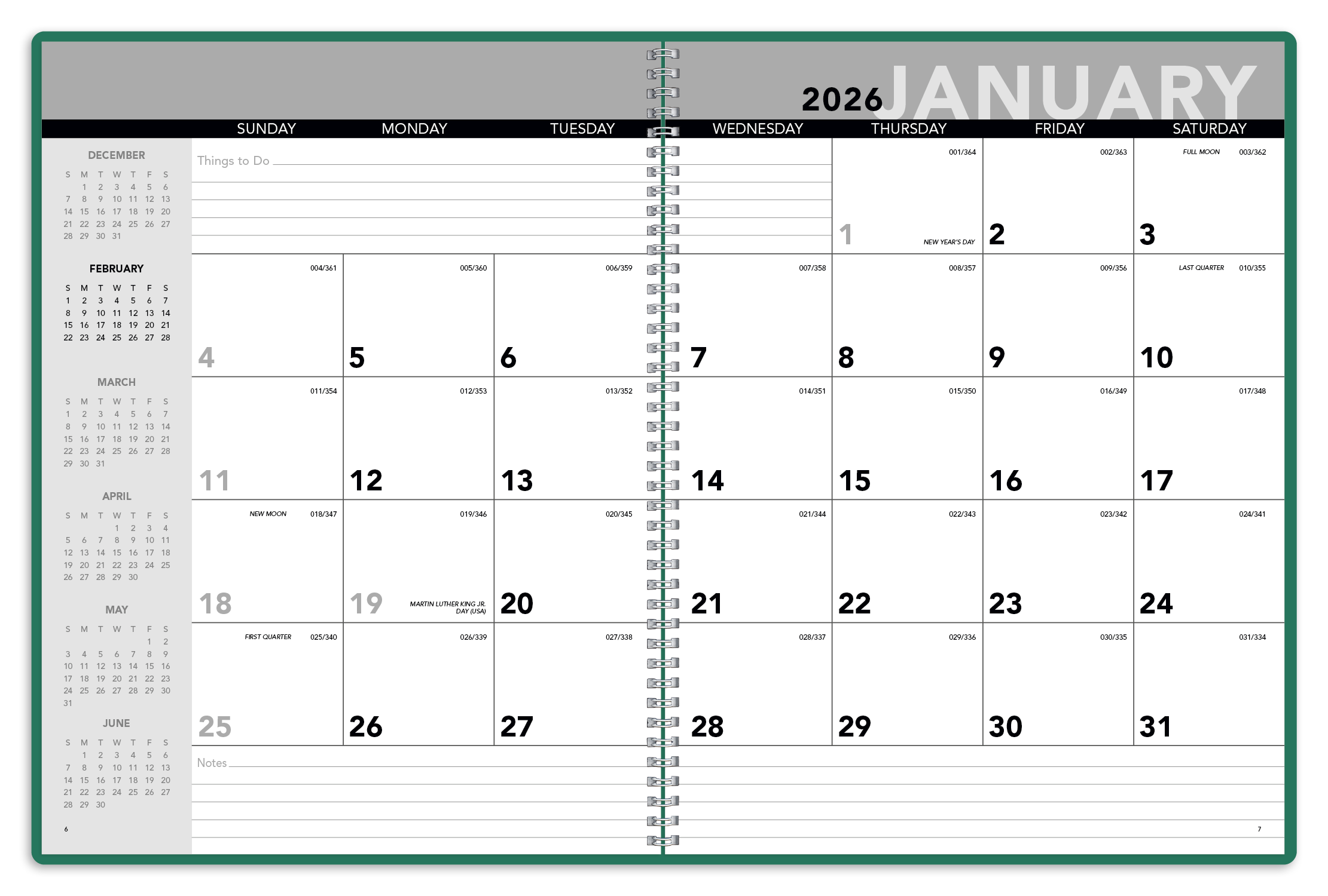 Triumph® Calendars Monthly Planner 46