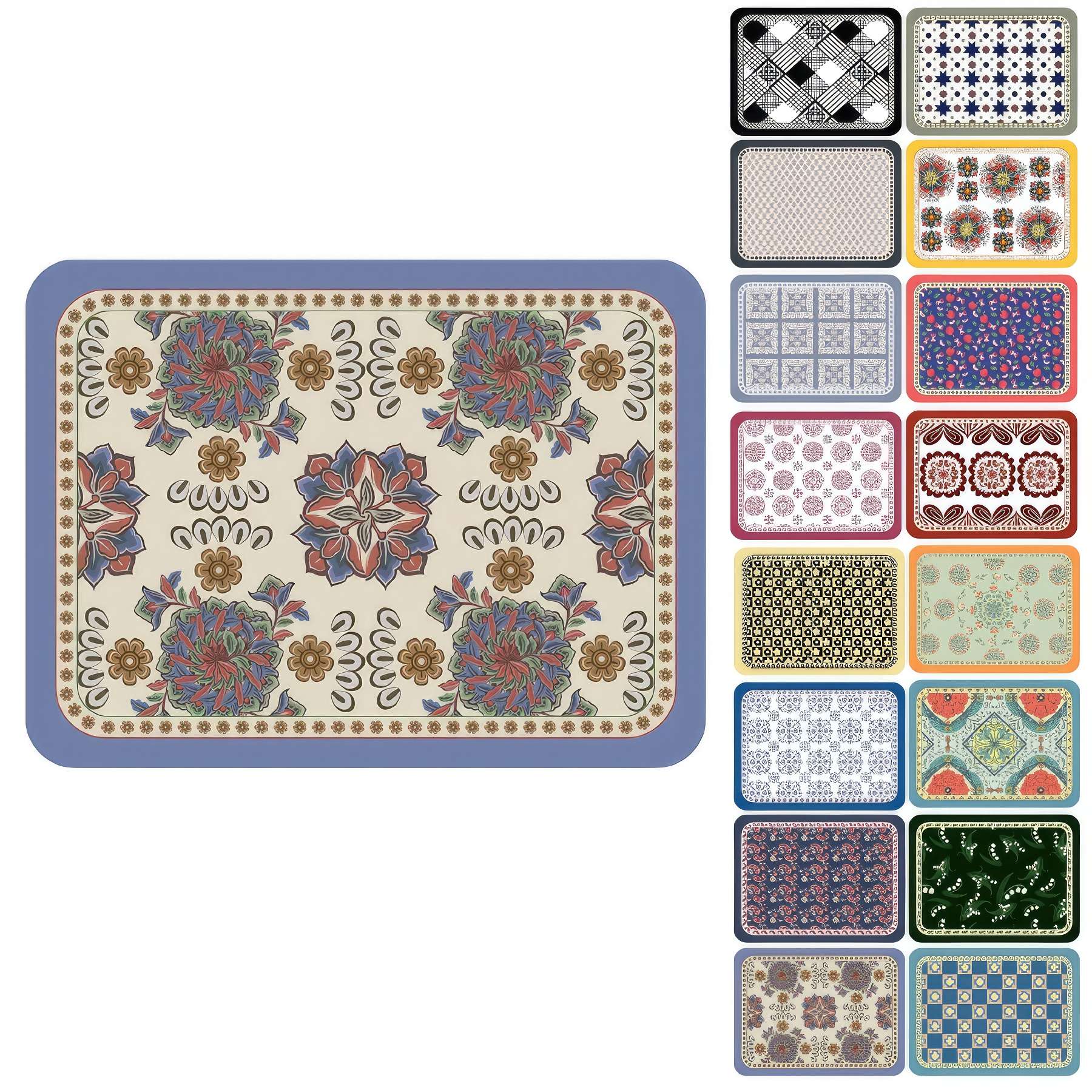 American Retro Leather Placemat 3