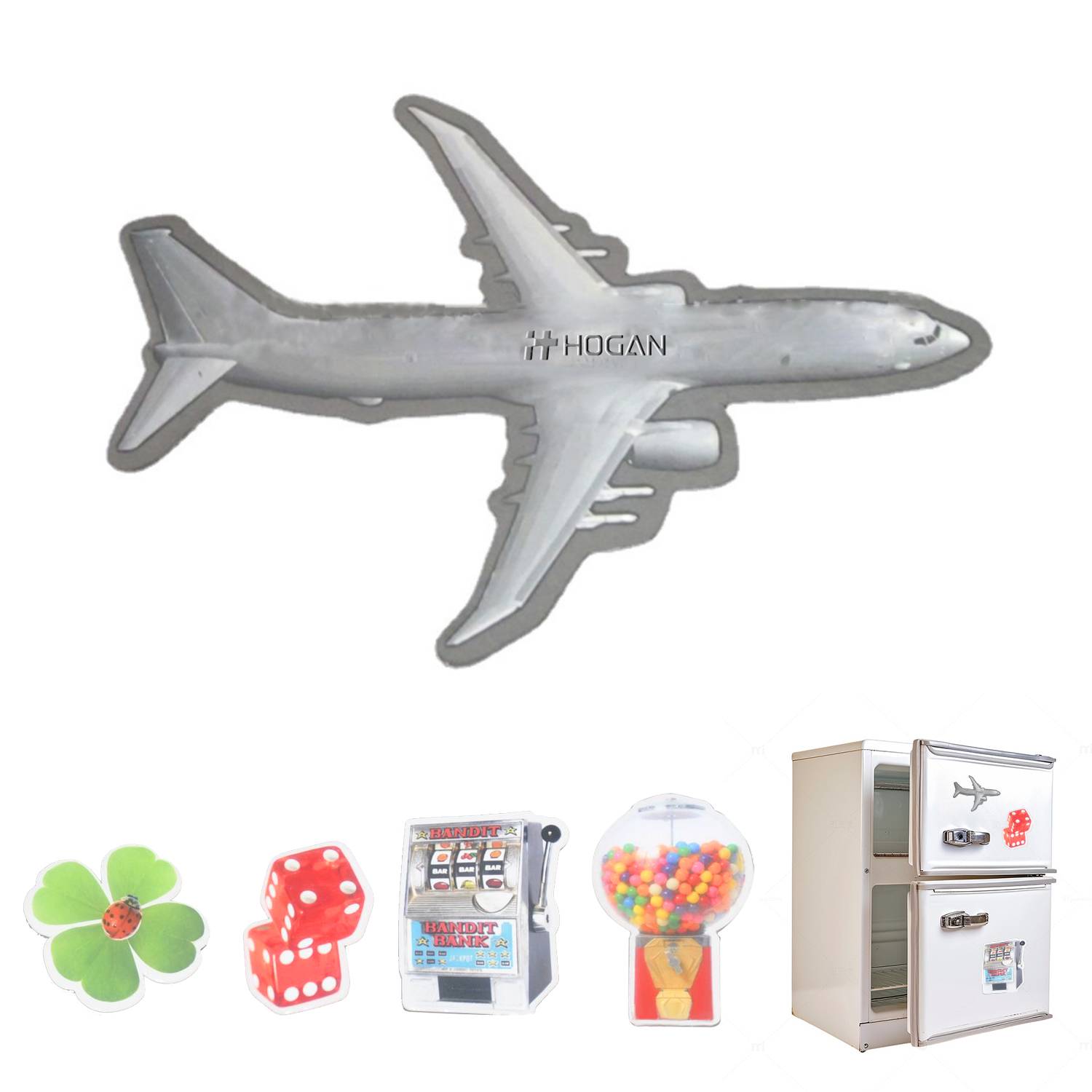 Paper magnetic refrigerator sticker 4