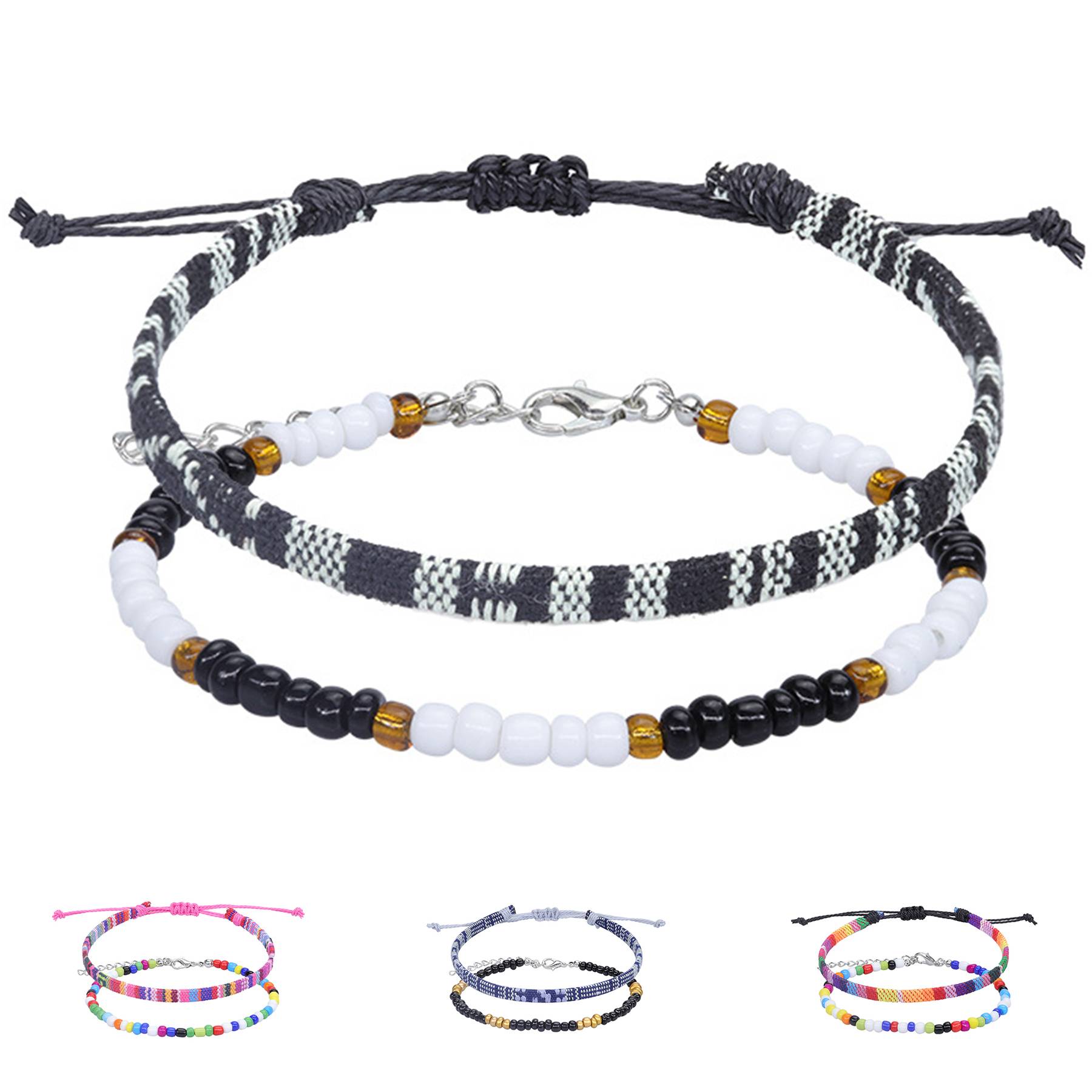 Oxford Woven Adjustable Bracelet 4
