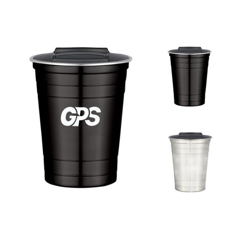 16 Oz Stainless Steel Pint Cup