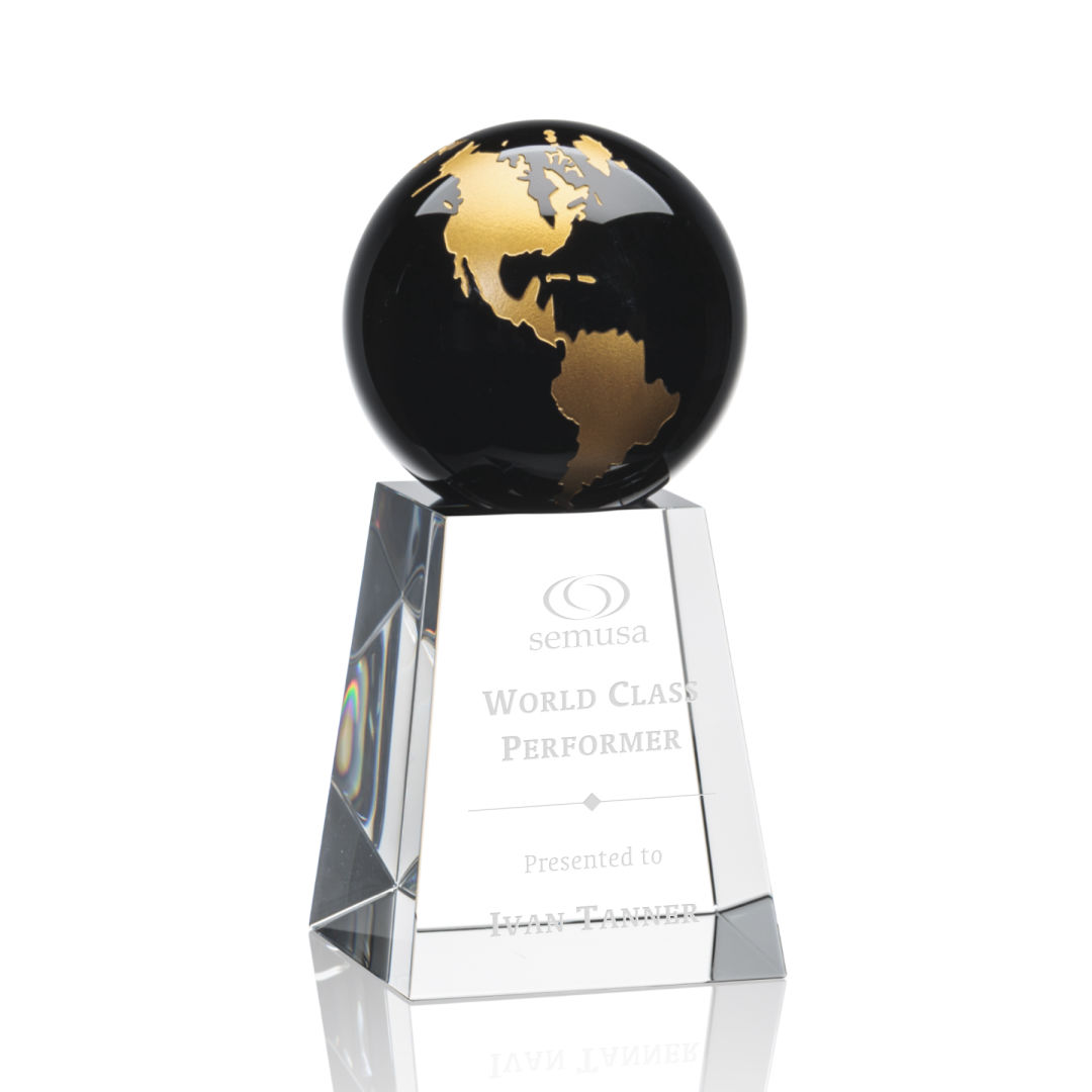 Heathcote Globe Award - Black/Gold 2