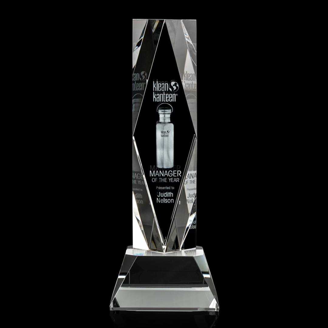 President 3D Award on Base - Clear 4