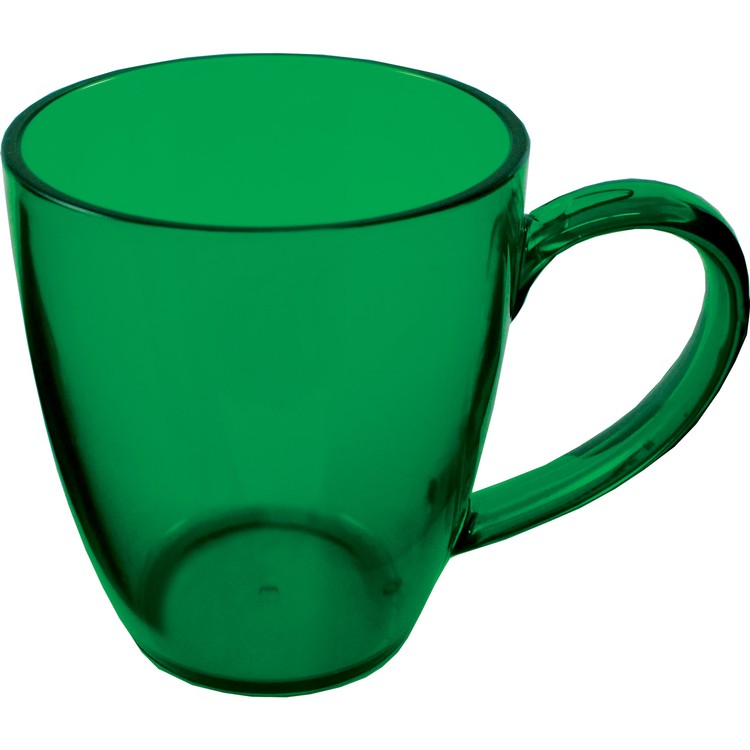 14oz Plastic Bistro Coffee Mug with Handle 9