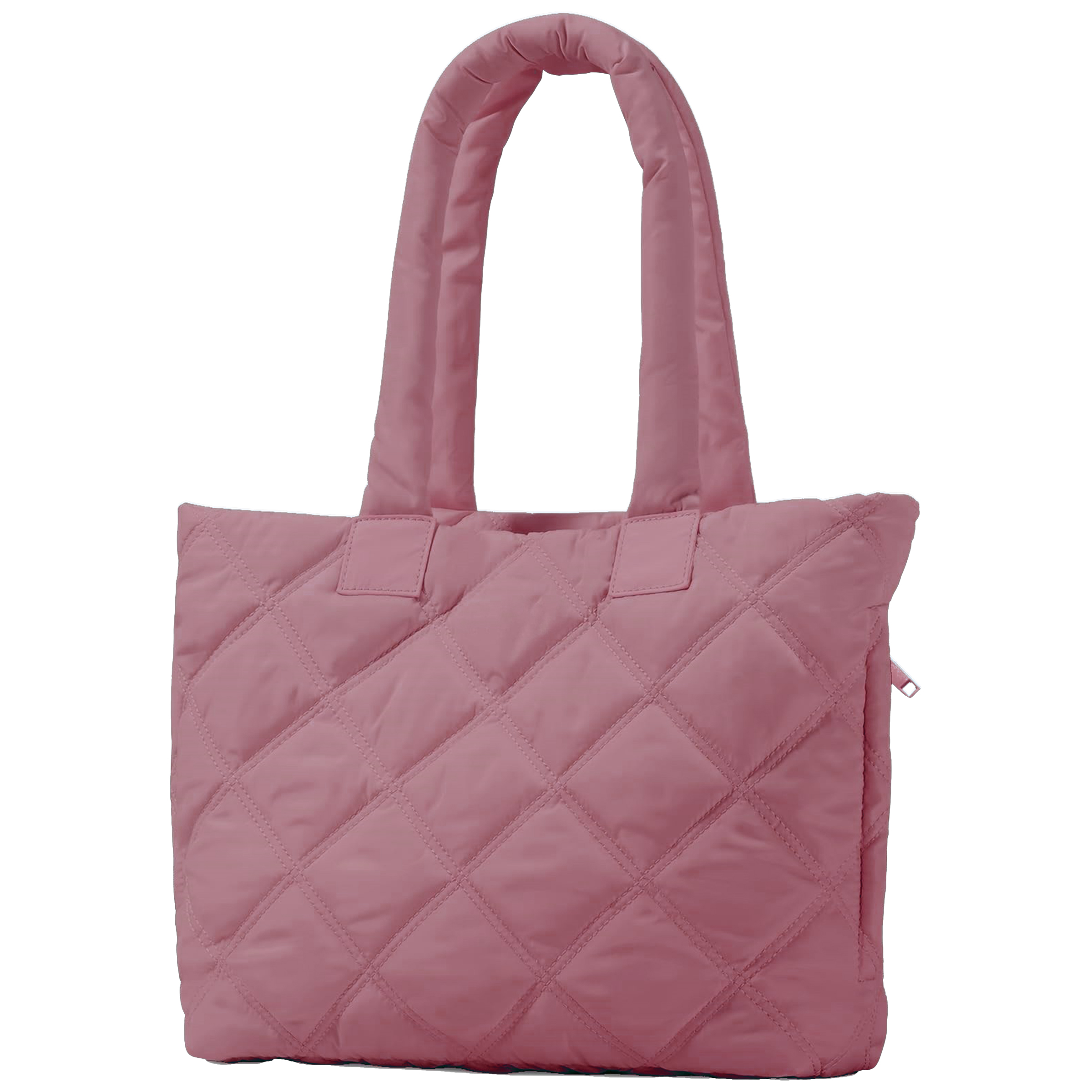 Nylon Solid Color Down Handbag 12