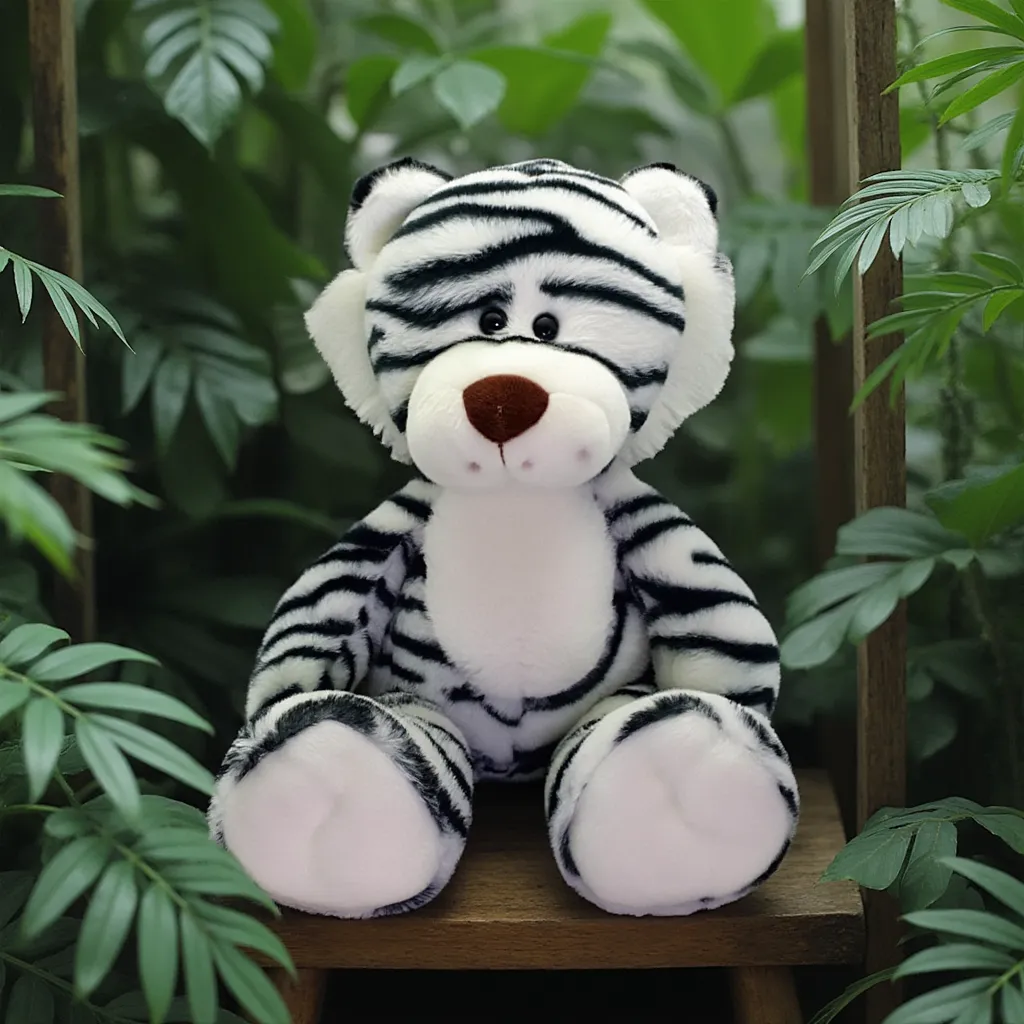 14" Pick-A-Pet White Tiger 5