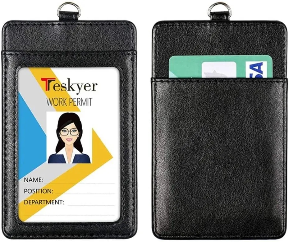 Double-Sided Multi-Position ID Card Holder 4