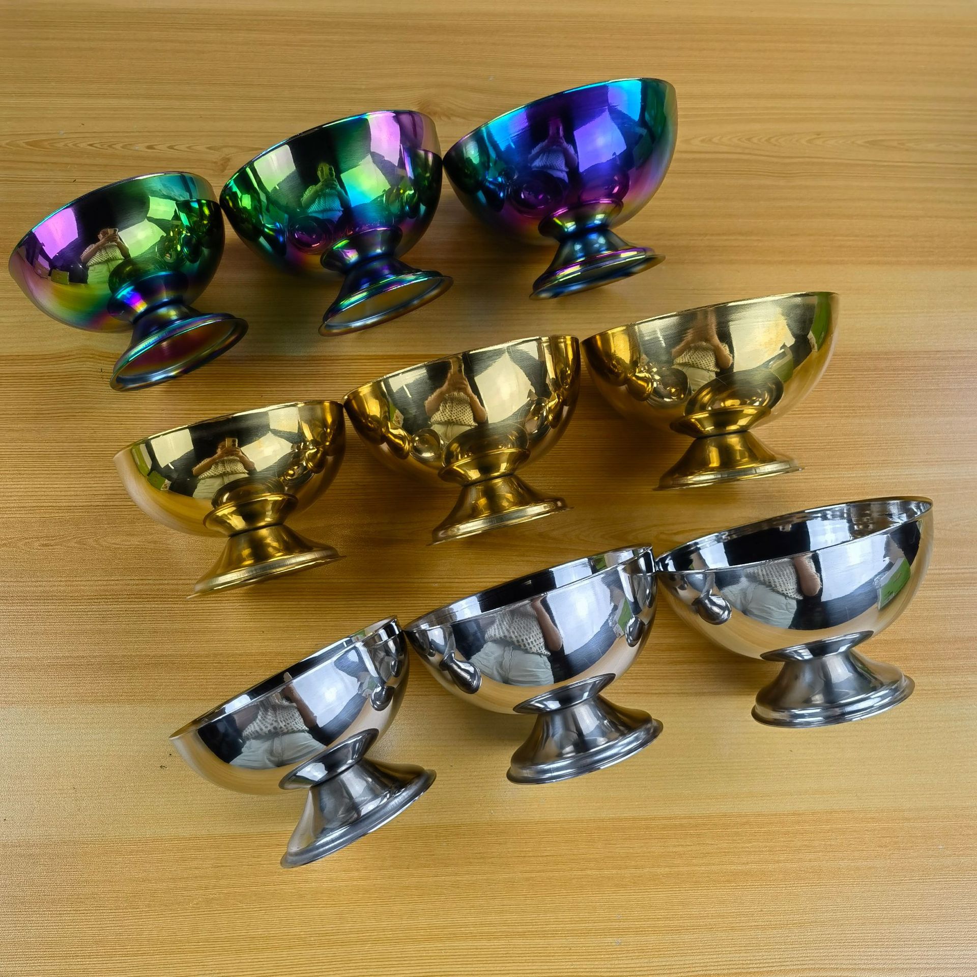 3.5inch Ice Cream Serving Cup with Stand 3