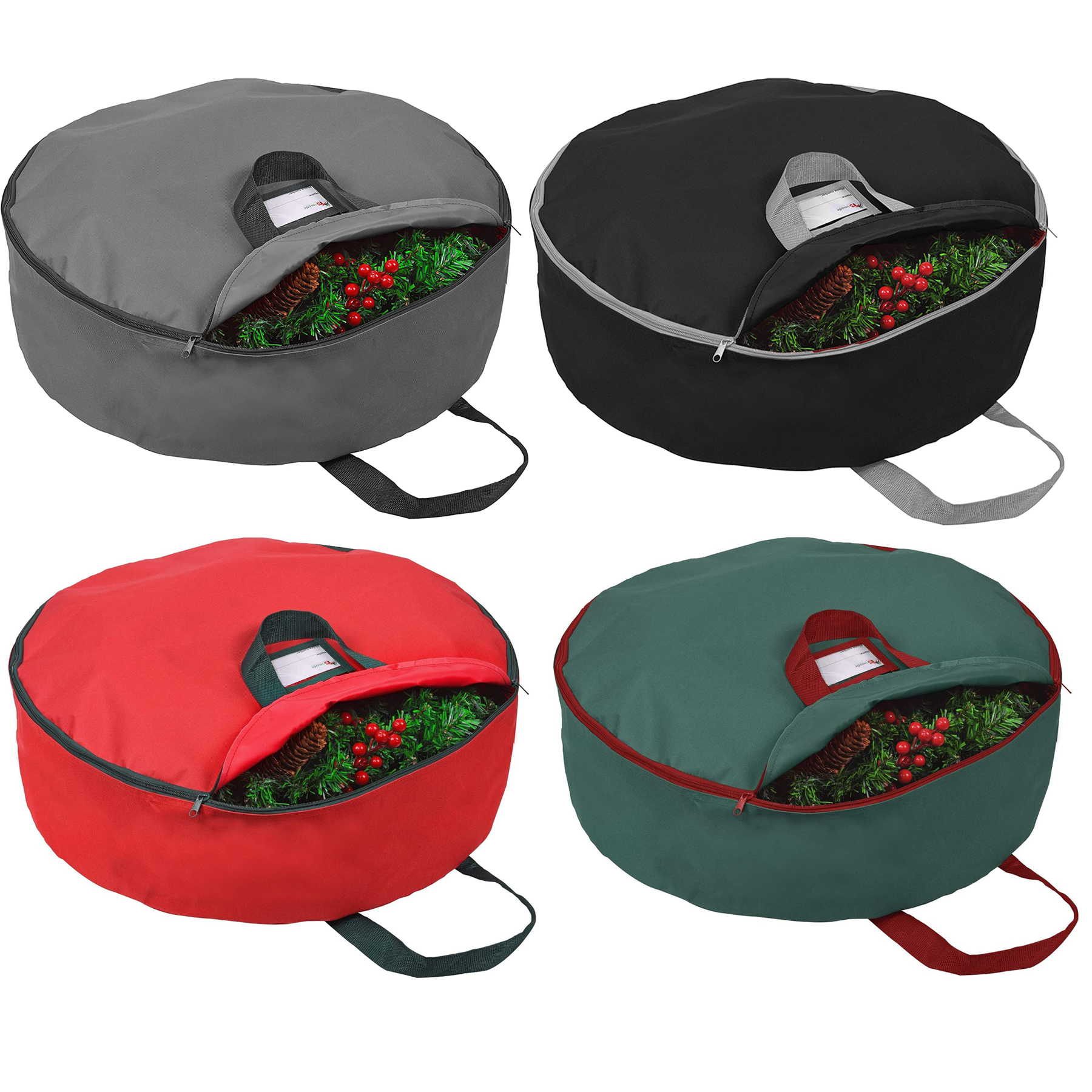 36'' Christmas Wreath Storage Bag 2