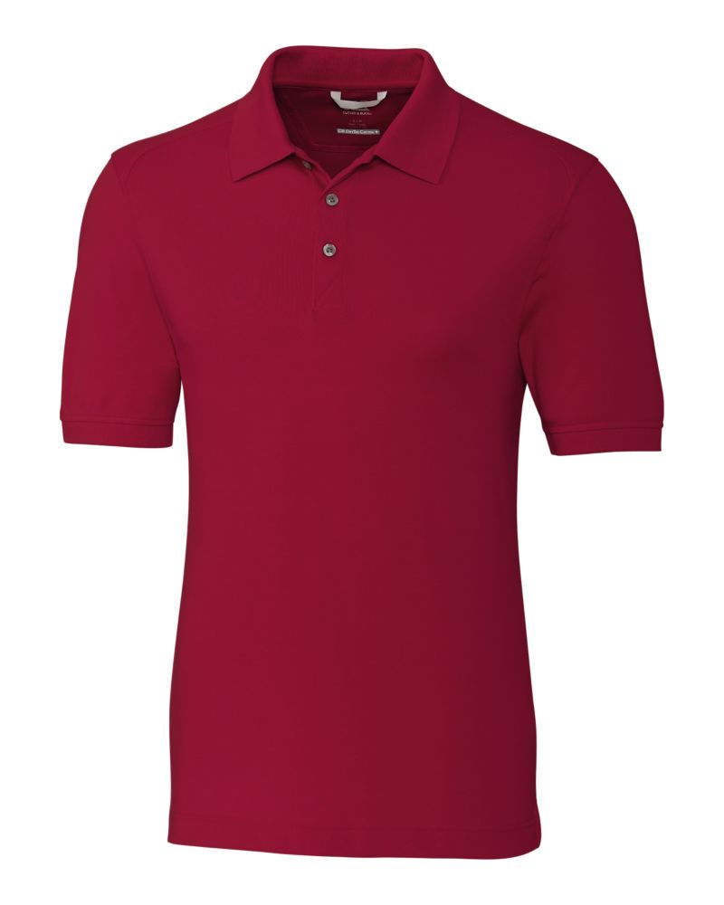 Cutter & Buck Advantage Recycled Cotton-Blend Pique Mens Polo 100
