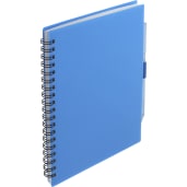 FSC® Recycled 5.5” x 7” Spiral Notebook w/ RPET Pe 262