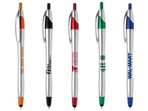 Javalina® Chrome Stylus Pen (Pat #D709,949)