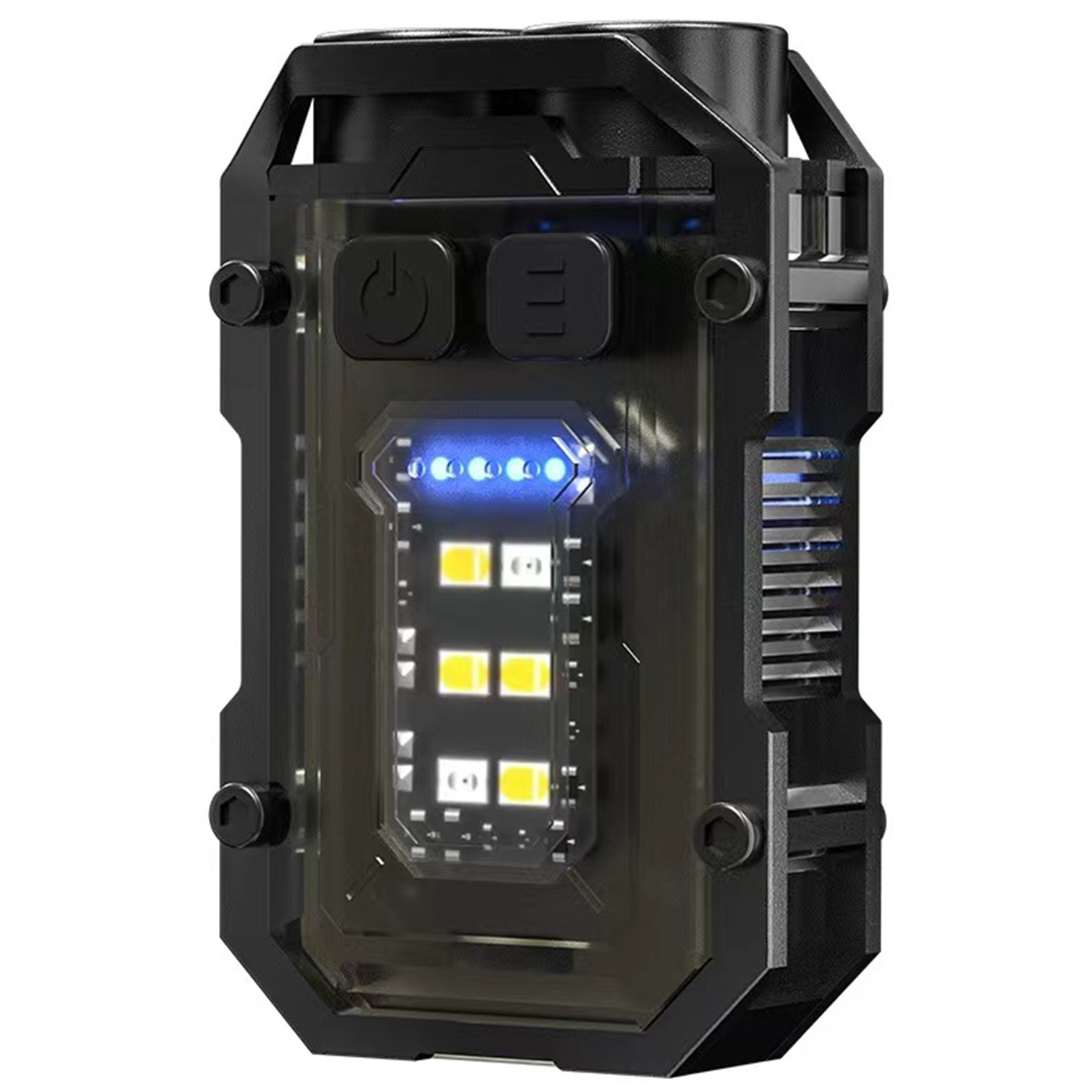 Multi Function ABS Keychain Flashlight for Outdoor 6