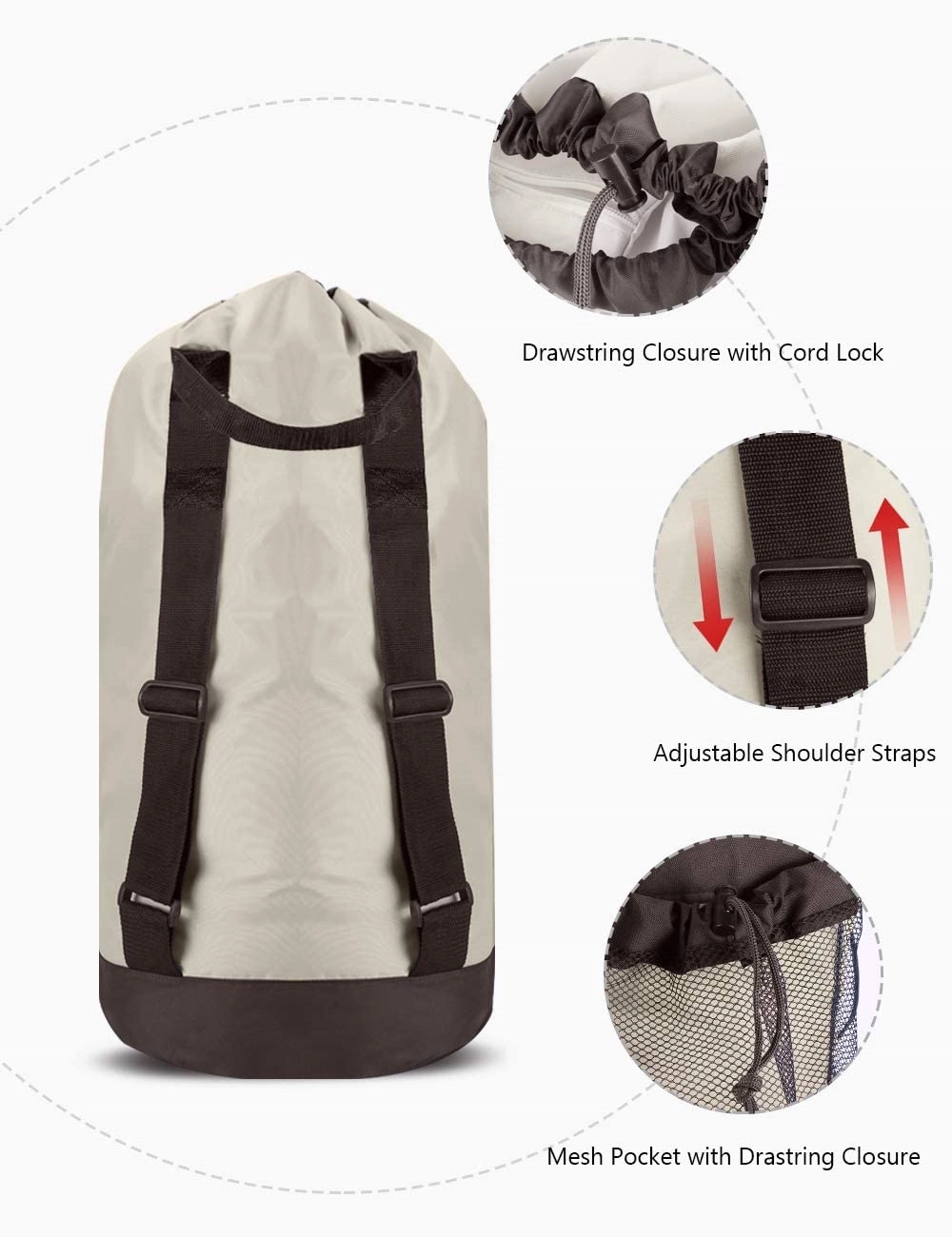 Laundry Bag Backpack 3
