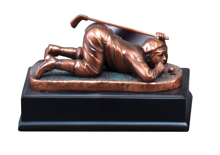 Comic Golfer Gallery Collection Golfing Sculpture 1