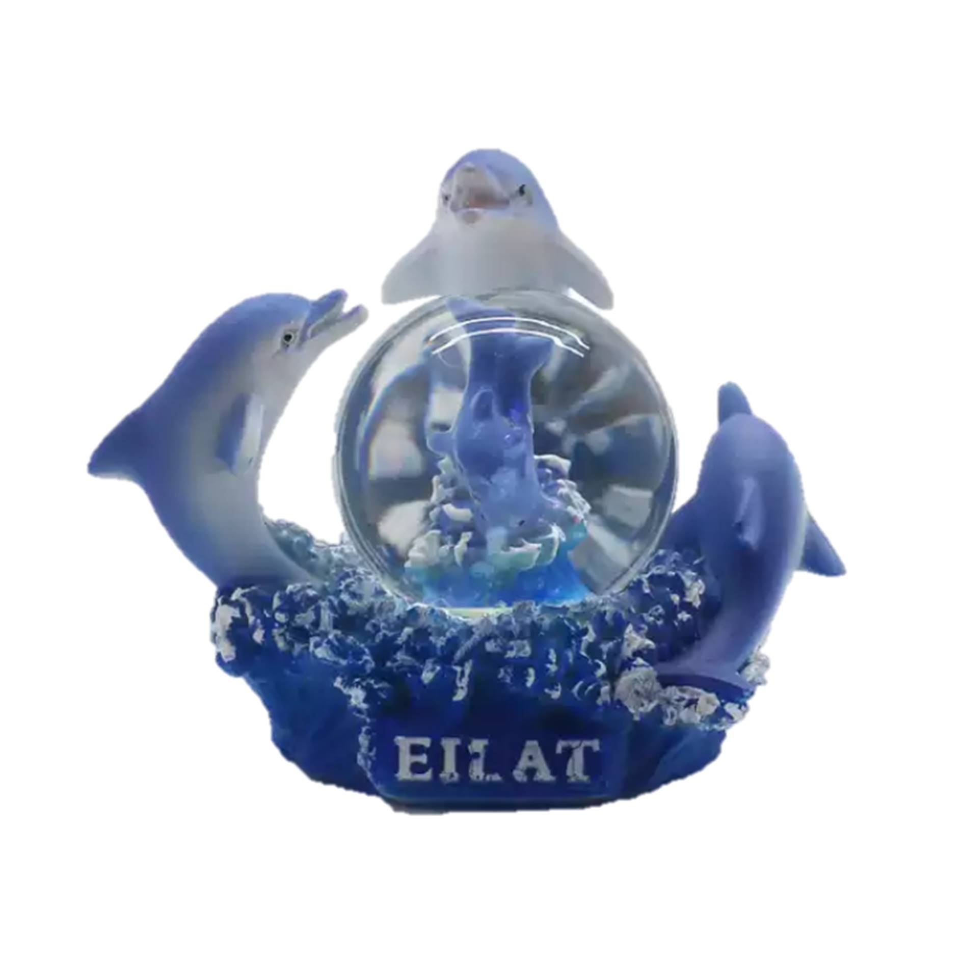Custom Resin Dolphin Water Snow Globe 4