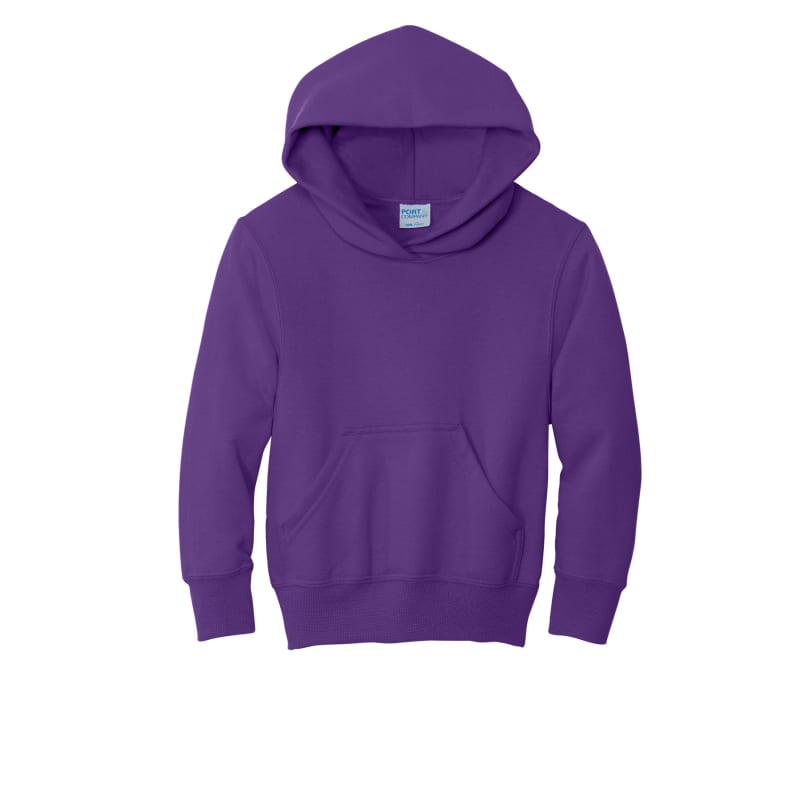 Port & Company - Youth Core Fleece Pullover Hooded Sweatshirt. 101