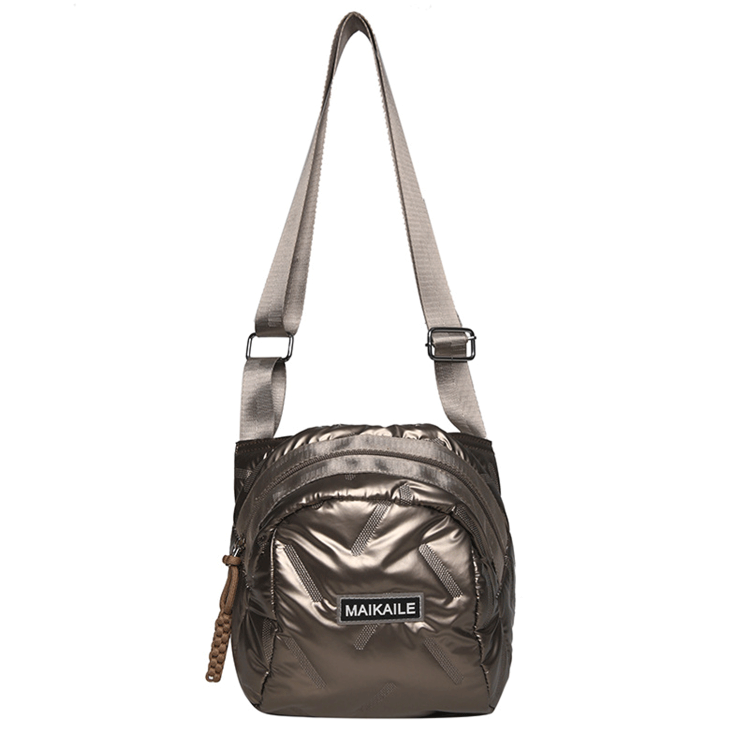 Casual Fashion Women Quilted Puffer Crossbody Bag 5