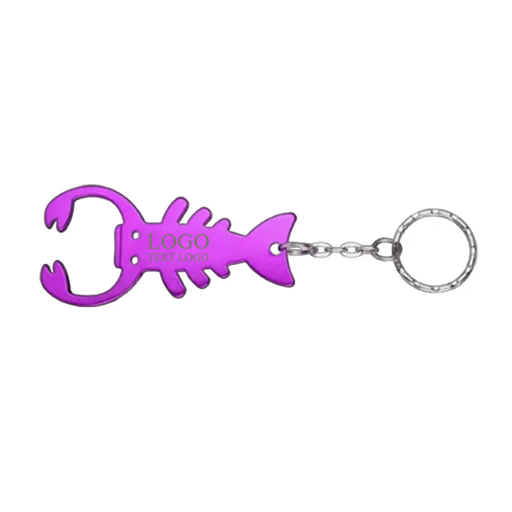 Lobster Shape Bottle Opener Key Chain 2