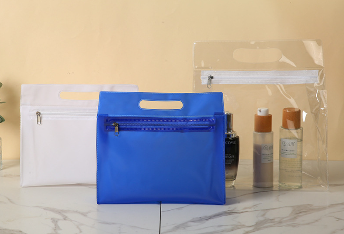 PVC Zippered Cosmetic Bag 2
