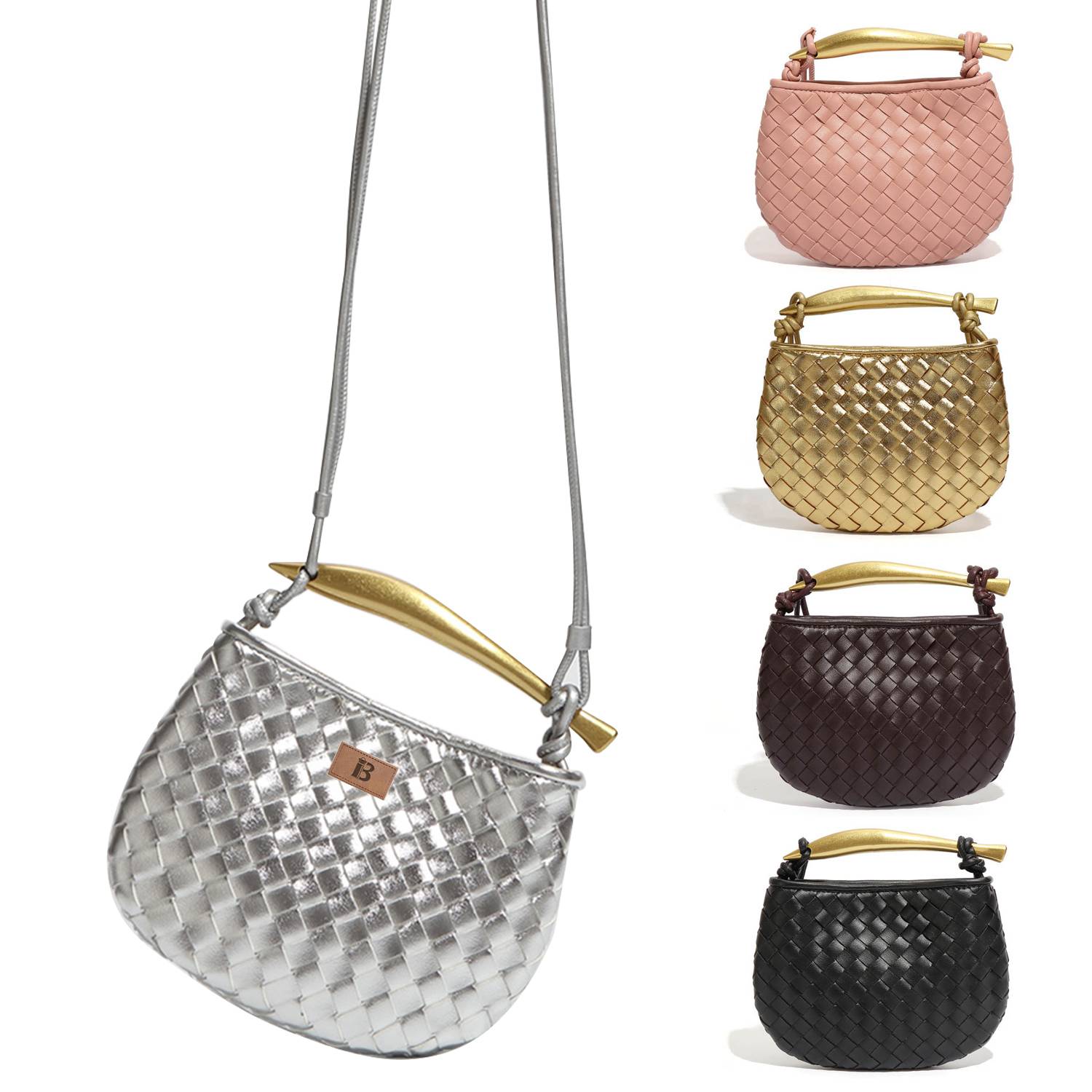 Straw Woven Mini Shoulder Crossbody Bags for Women 2