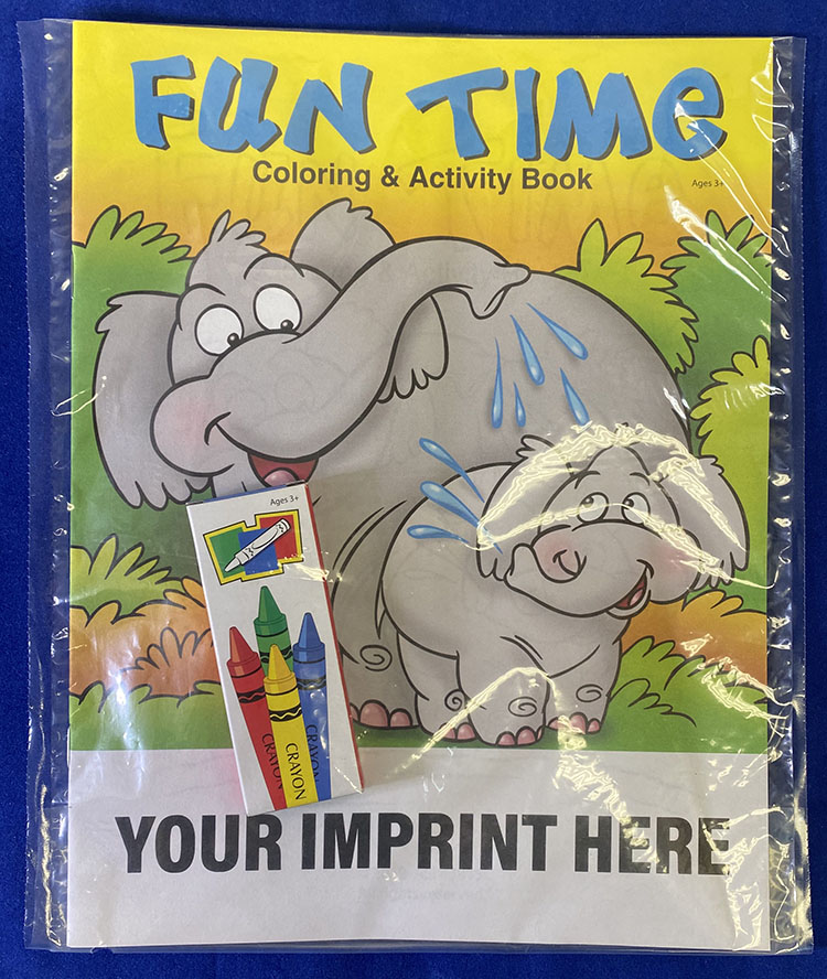 COLORING SET - Fun Time Coloring Book Fun Pack 2