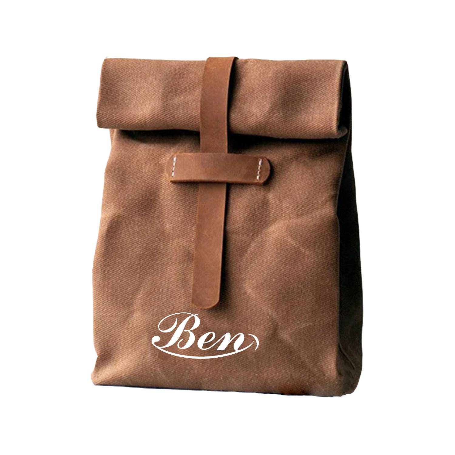 Handheld Canvas Convenience Bag, custom tote bag with logo imprint 2