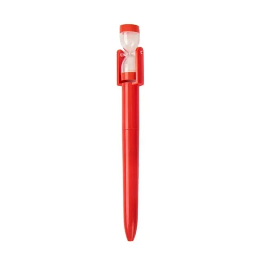 Ballpoint Twist Pen With Sand Clock Hourglass Timer 2