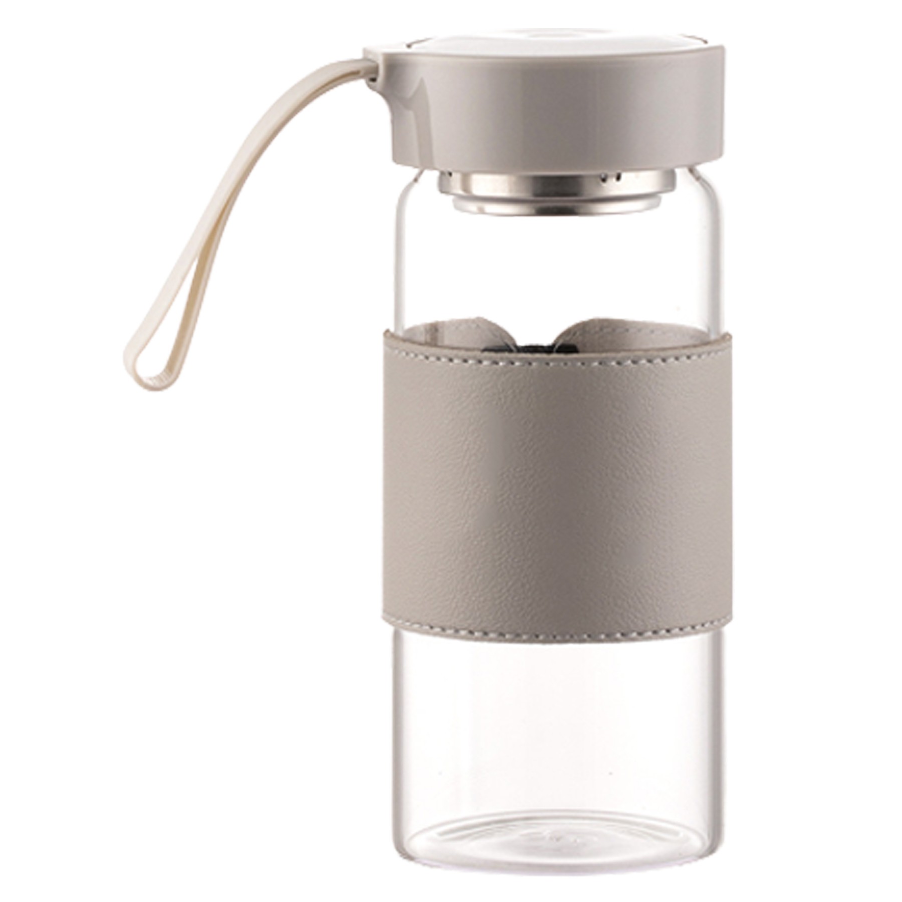 16.2Oz Glass Water Bottle W/Infuser 5