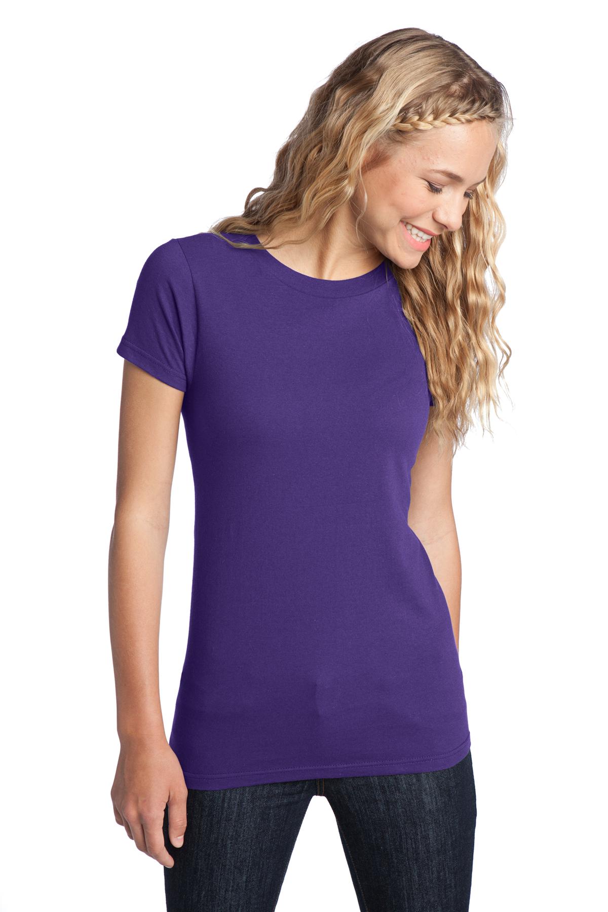 District Women's Fitted The Concert Tee DT5001 57