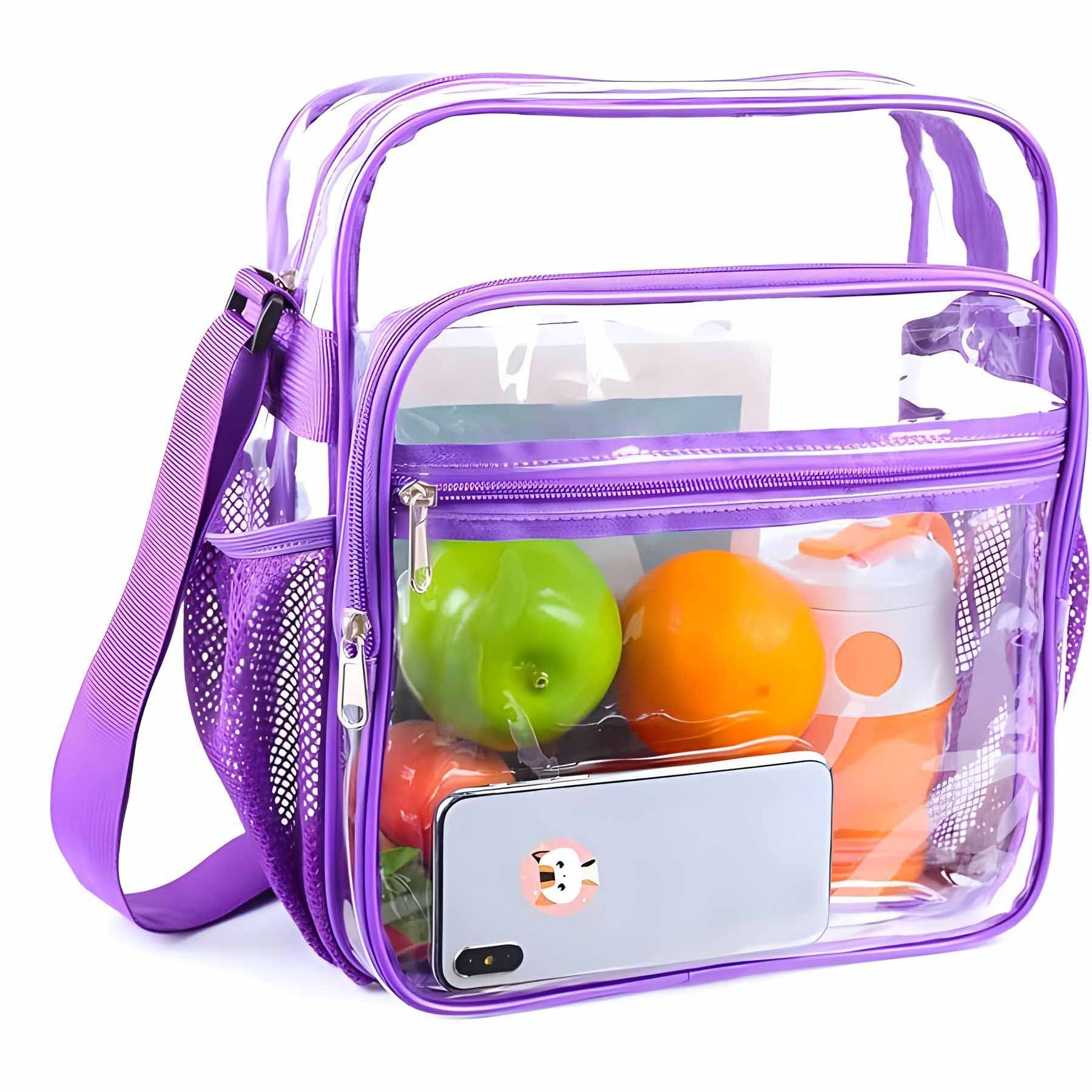Stadium Approved Clear Crossbody Messenger Shoulder Bag 9