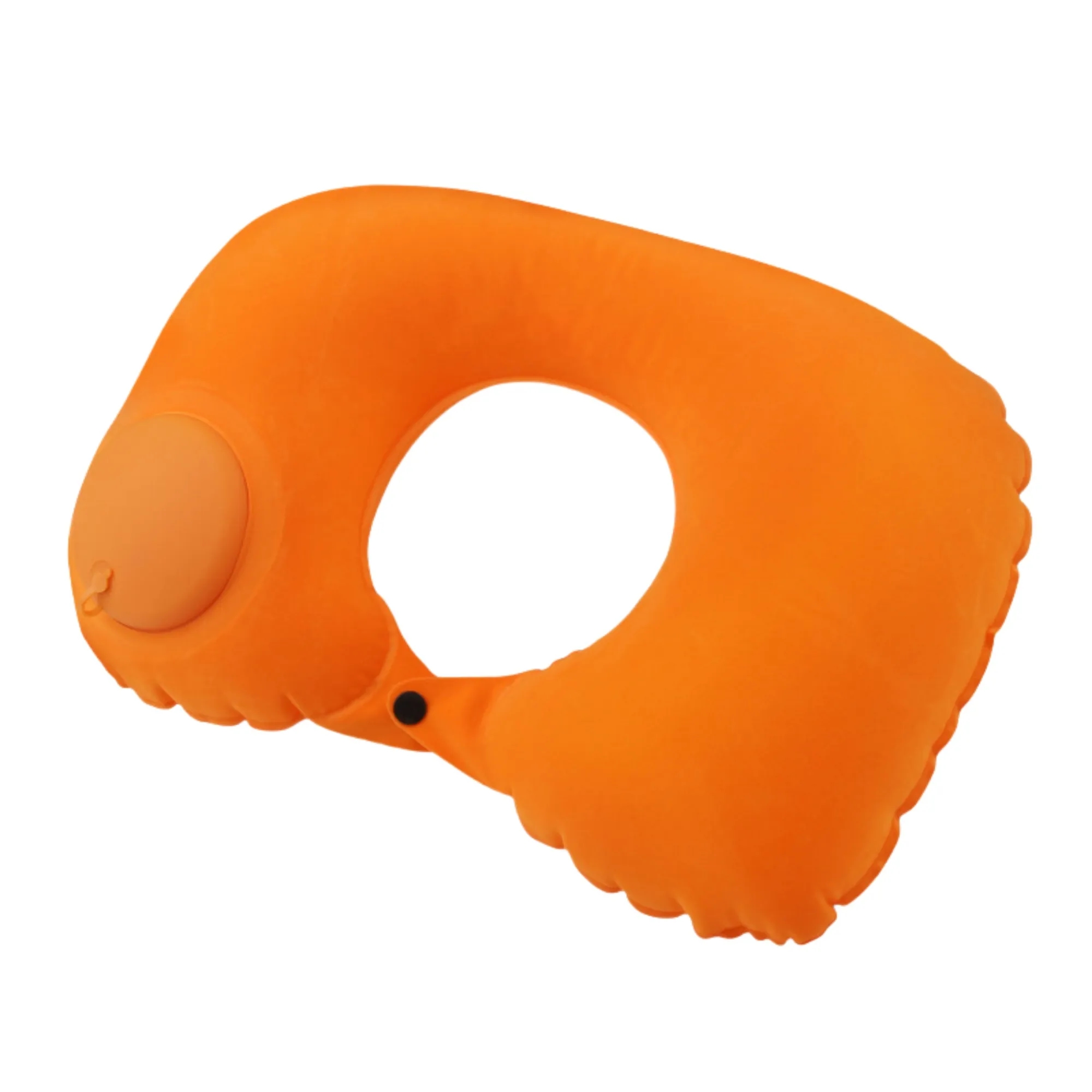 Press-to-Inflate U-Shaped Neck Pillow 7