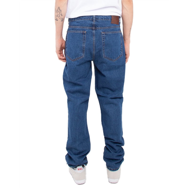 Shaka Wear Men's Raw Denim Straight-Leg Jean Pant 3