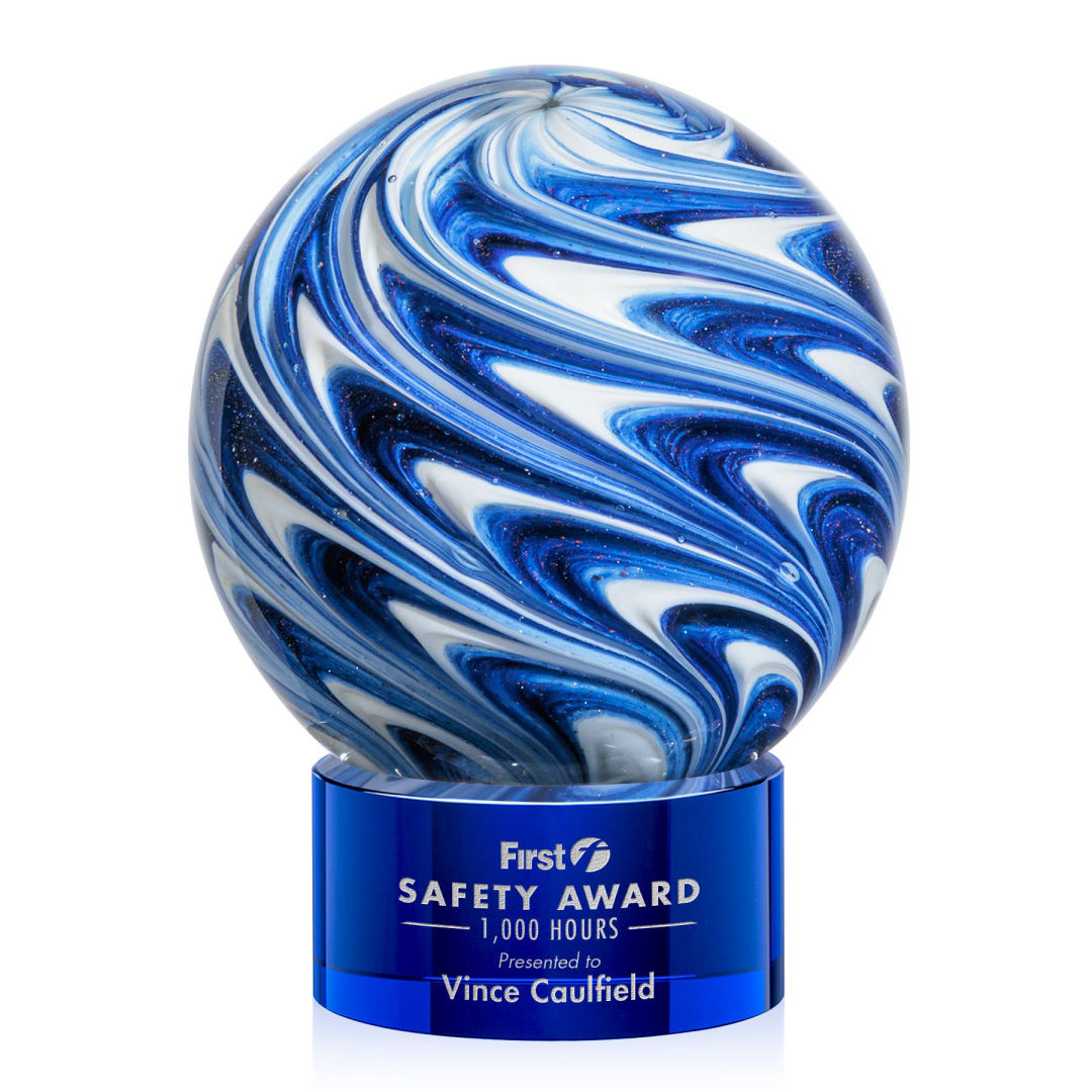 Naples Award on Marvel Base - Blue 7