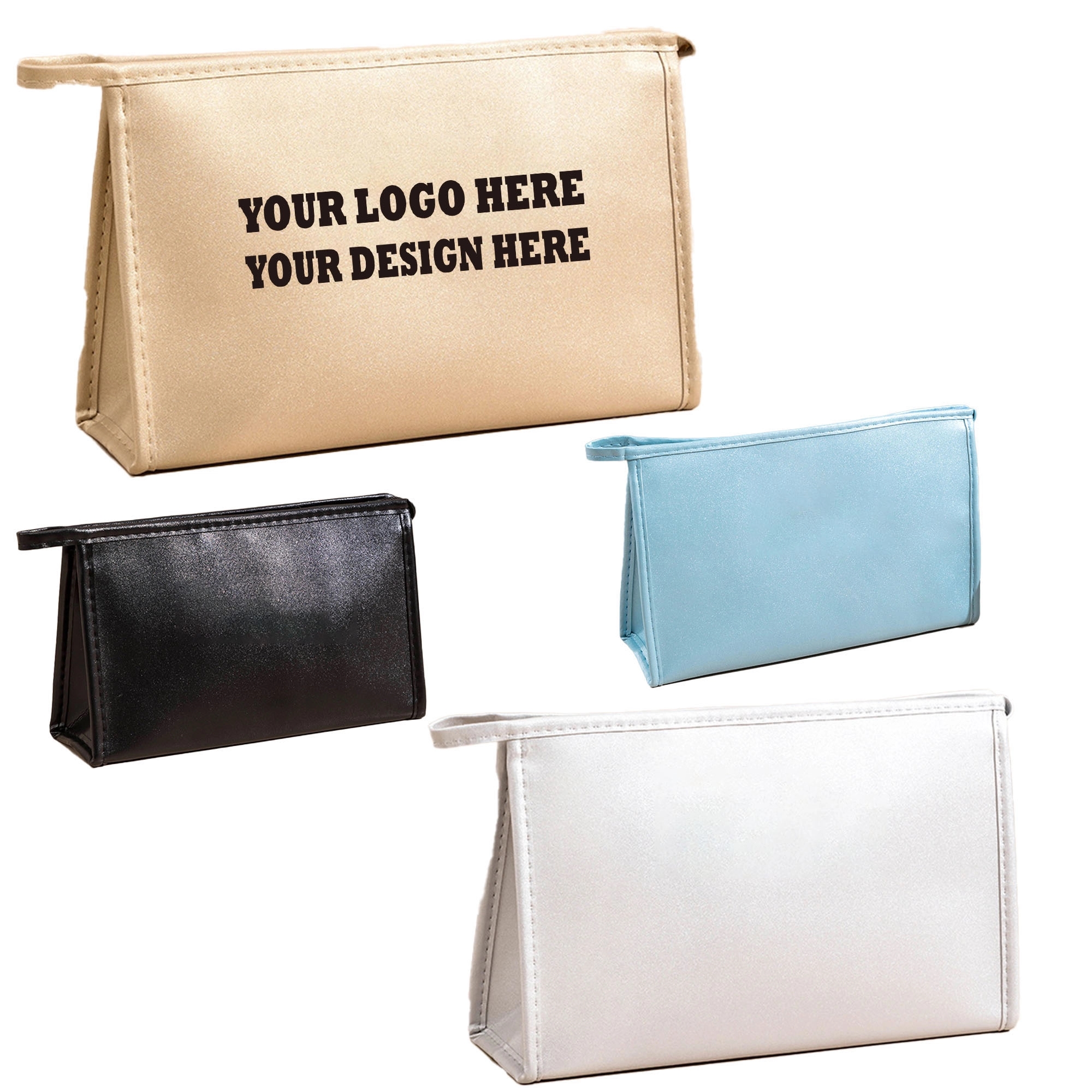Makeup Bag, custom tote bag with logo imprint 2