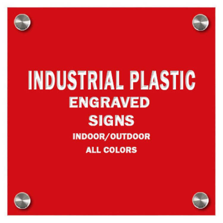 Industrial Plastic Signage 2