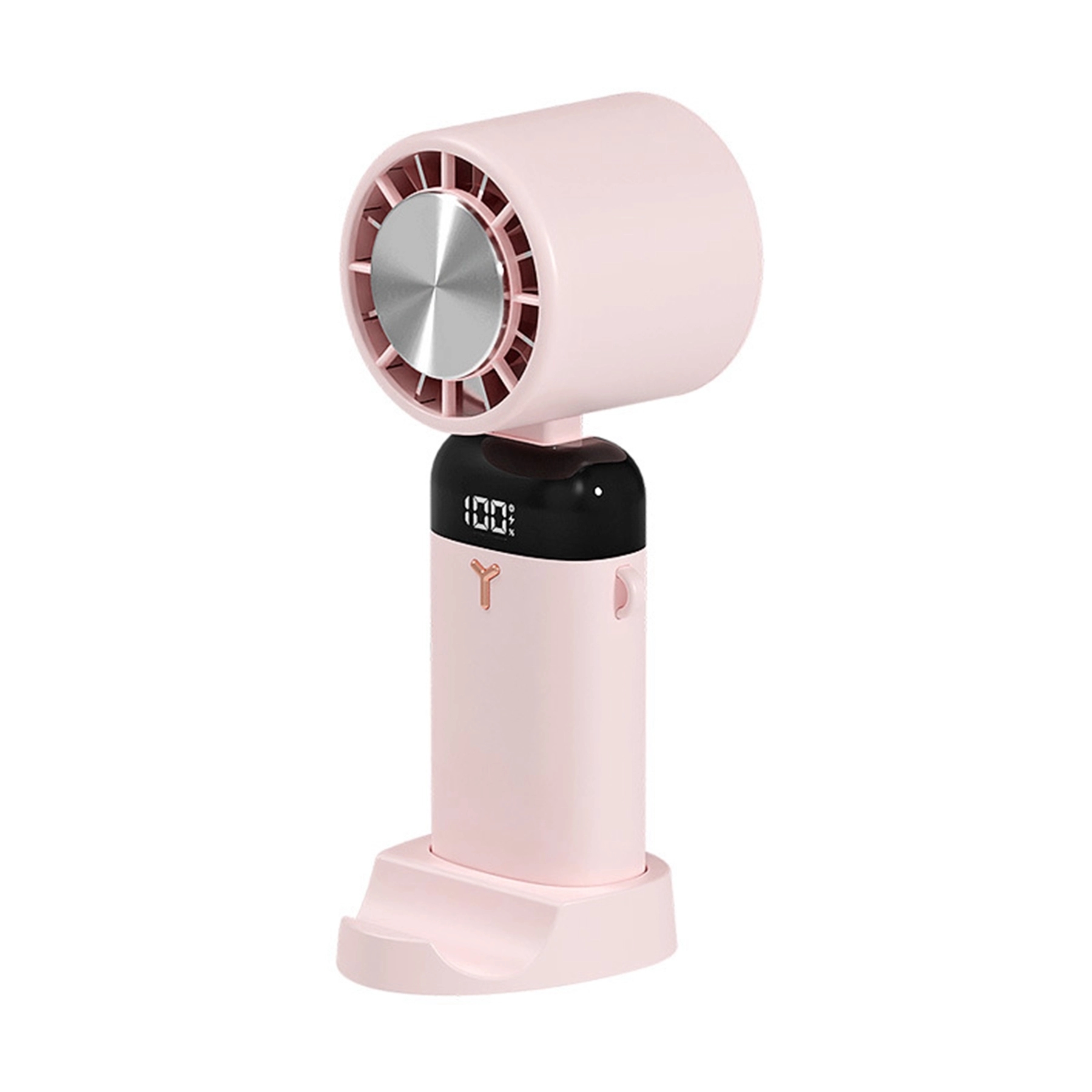 3600 mAh Digital Display Desktop Folding Phone Holder Fan 7
