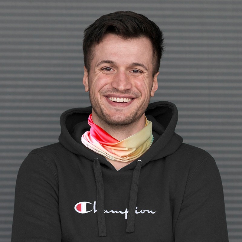 Full Color Neck Gaiter - Neckerchief - Head Band Face Mask 5
