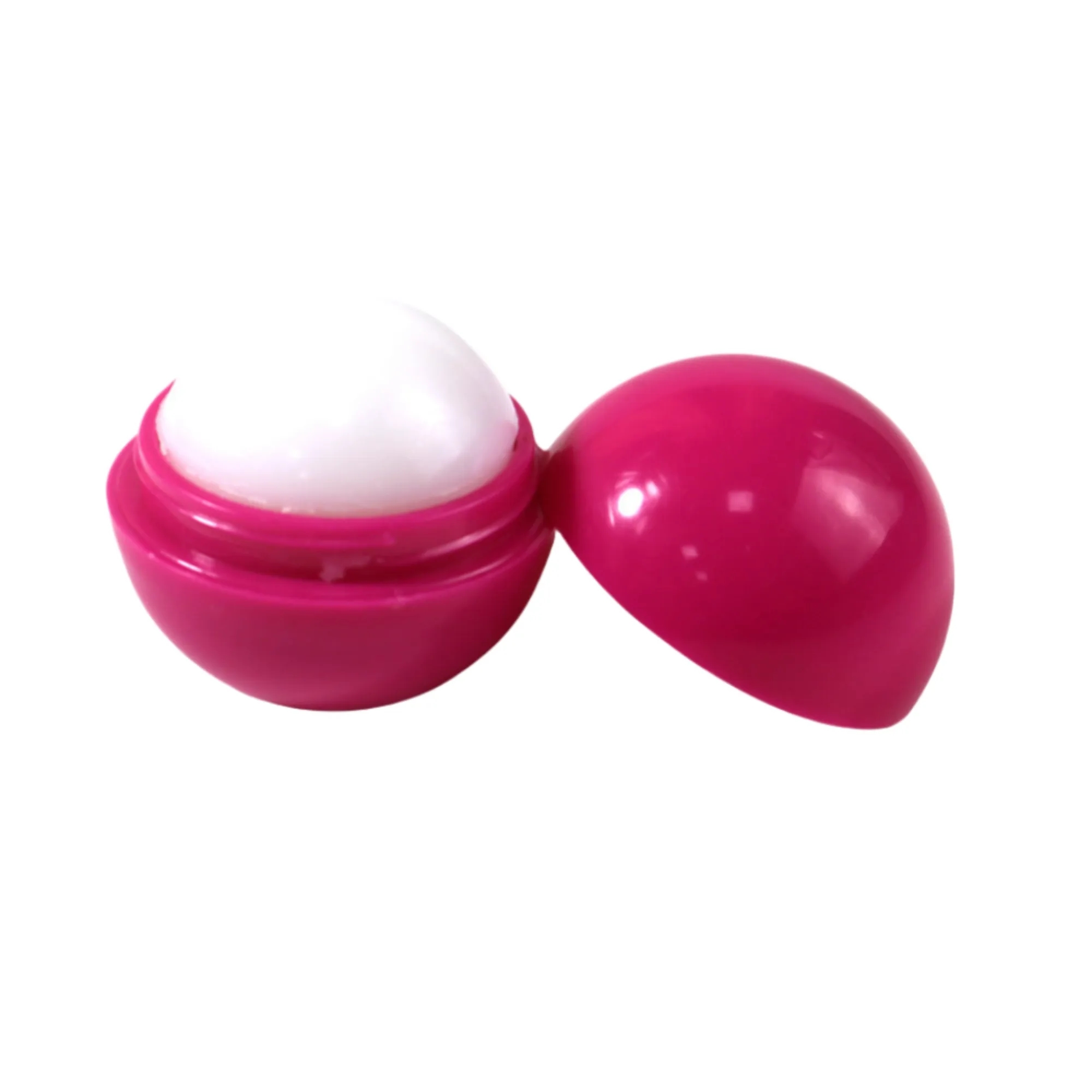 Creative Fruit Scented Round Ball Lip Balm 1