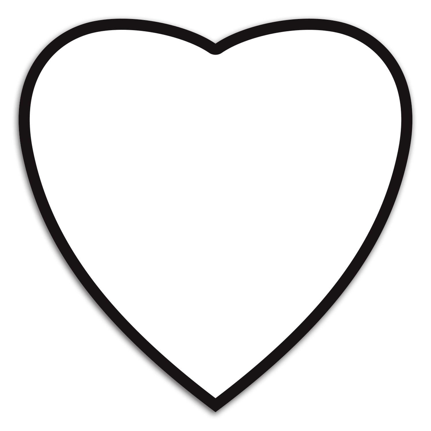 Memo Board Heart w/ Mag 1