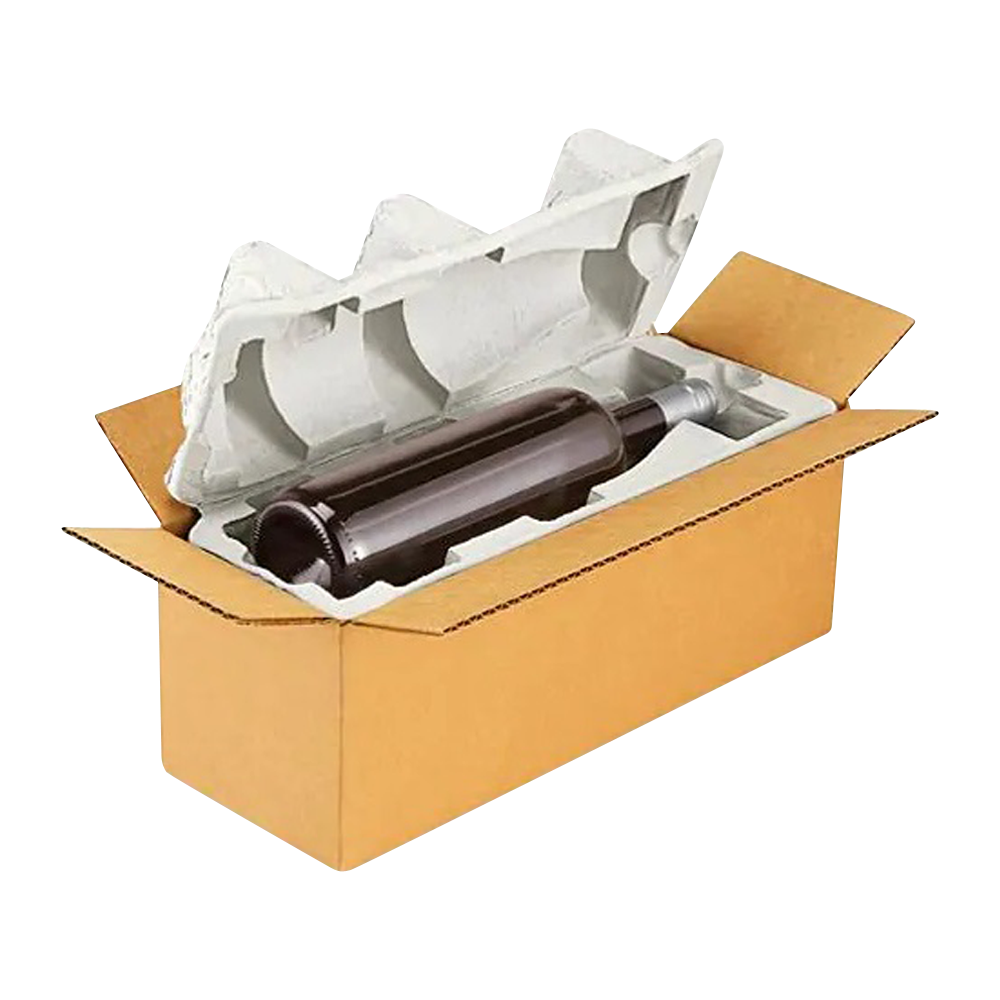 1-Bottle Pulp Wine Shipper 2